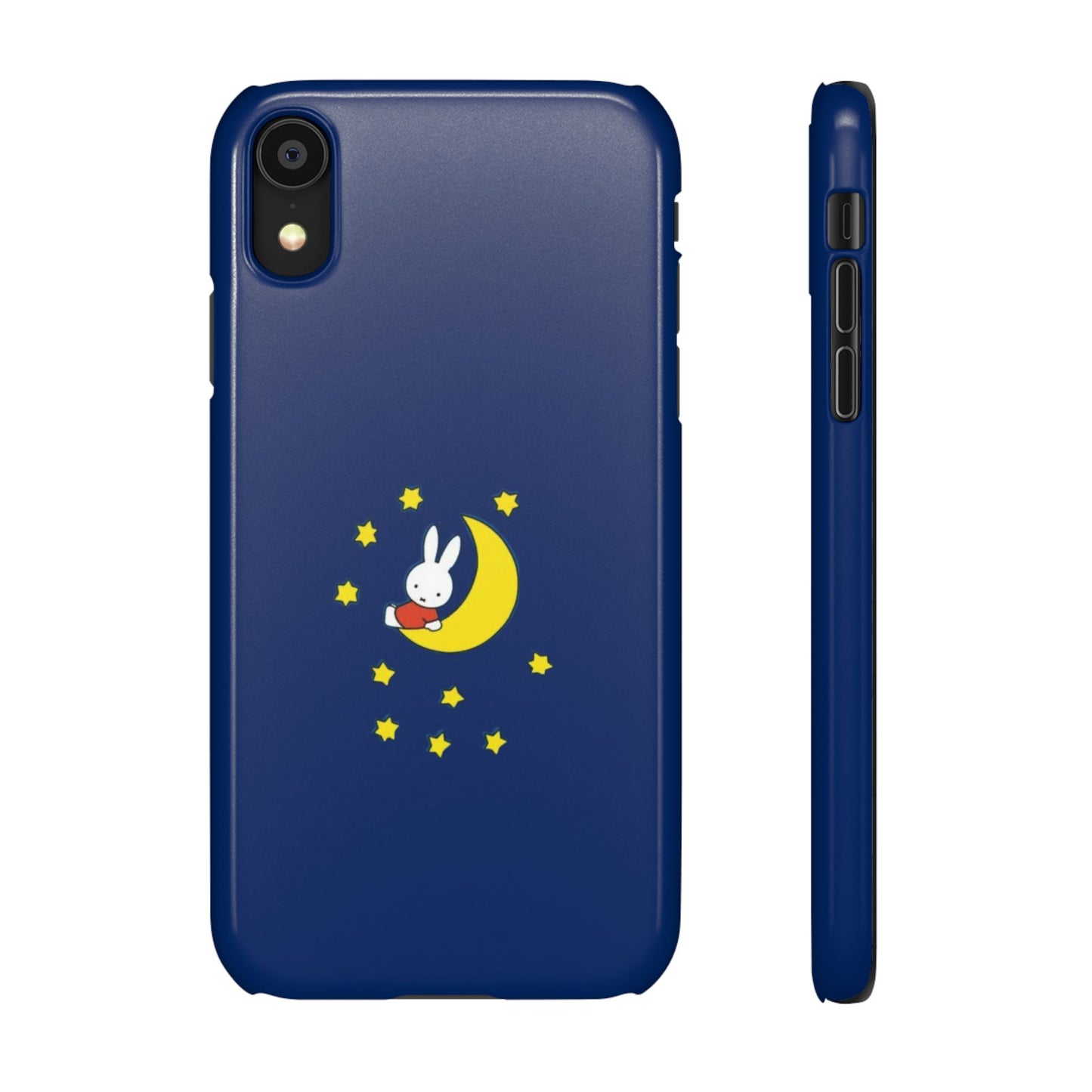 Miffy Phone Case, Moon Snap Case for Phone - Nighttime Design, iPhone, Samsung.