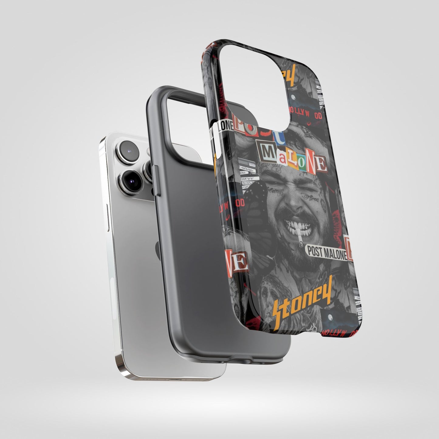 Post Malone Tough Phone Case - Unique Stoney Design