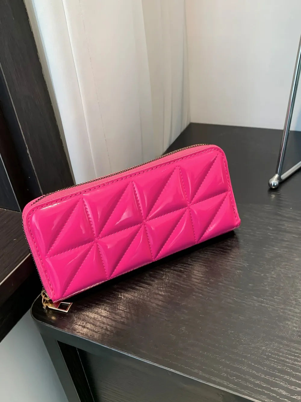 PU Leather Solid Color Wallet - Roe Creation
