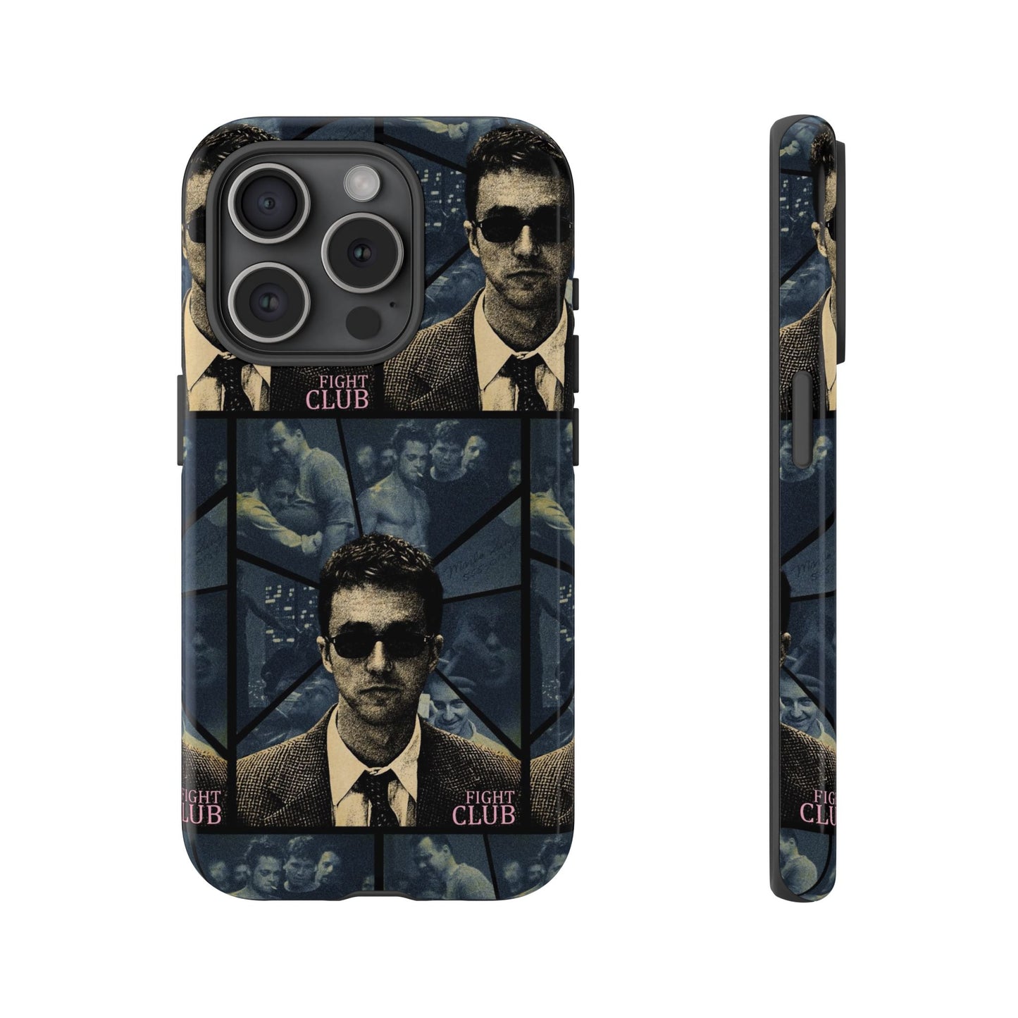 Fight Club Edward Norton Tough Phone Case - Edgy Design for Movie Fans