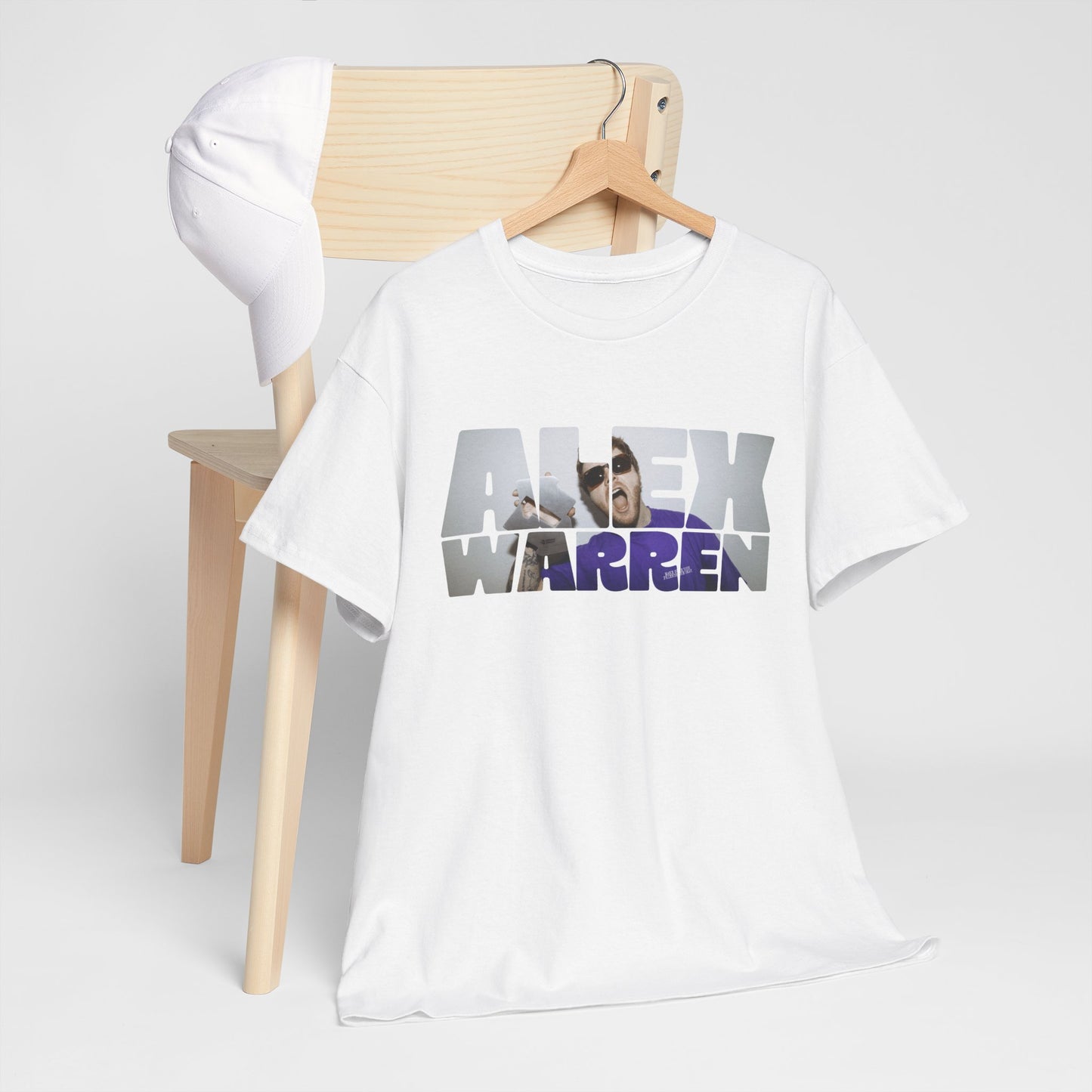 Alex Warren Unisex Heavy Cotton Tee - Casual Graphic Tee for Fans