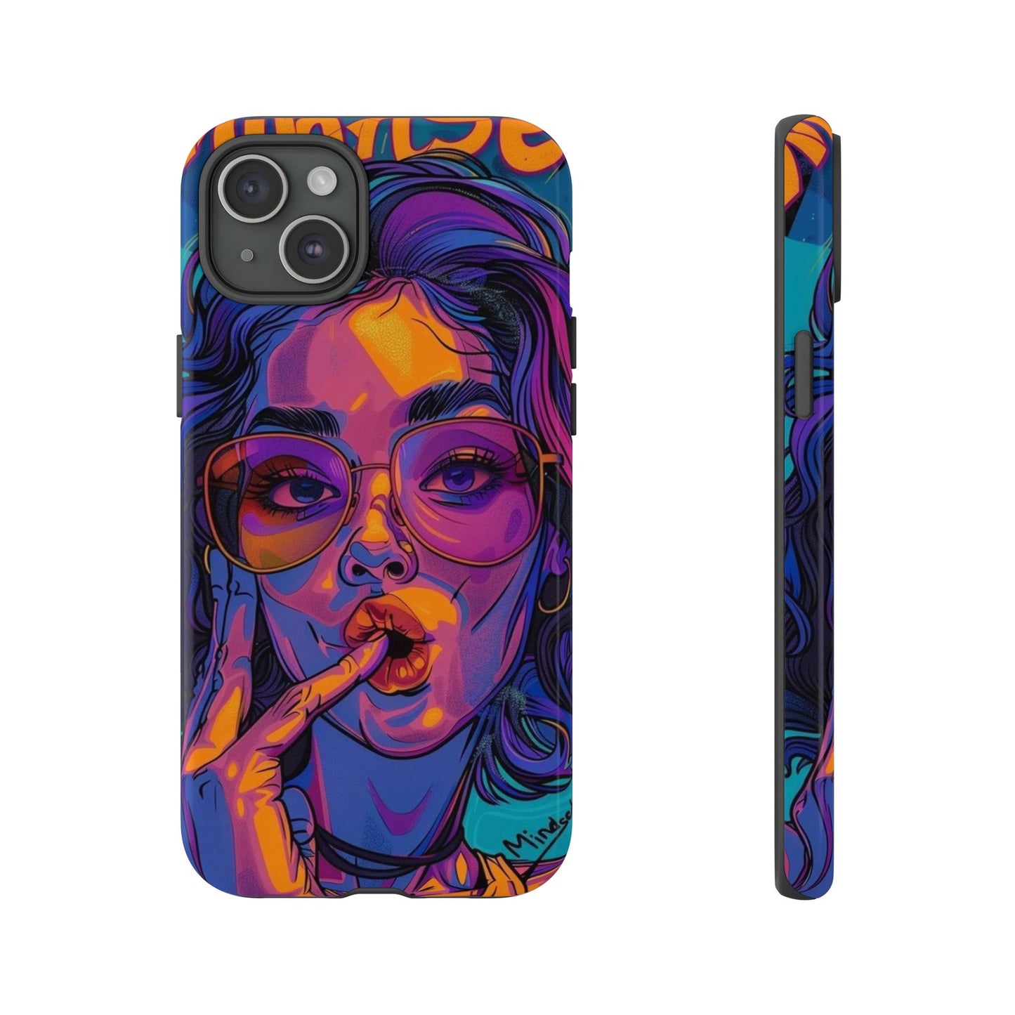 Artistic iPhone Case - Bold Colorful Design for Trendsetters