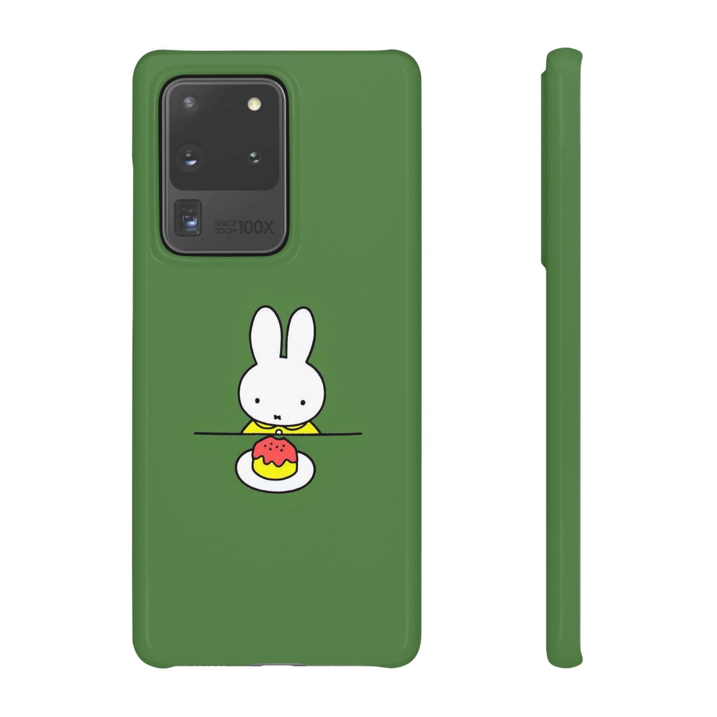 Miffy Phone Case, Snap Case, Green Miffy - iPhone, Samsung