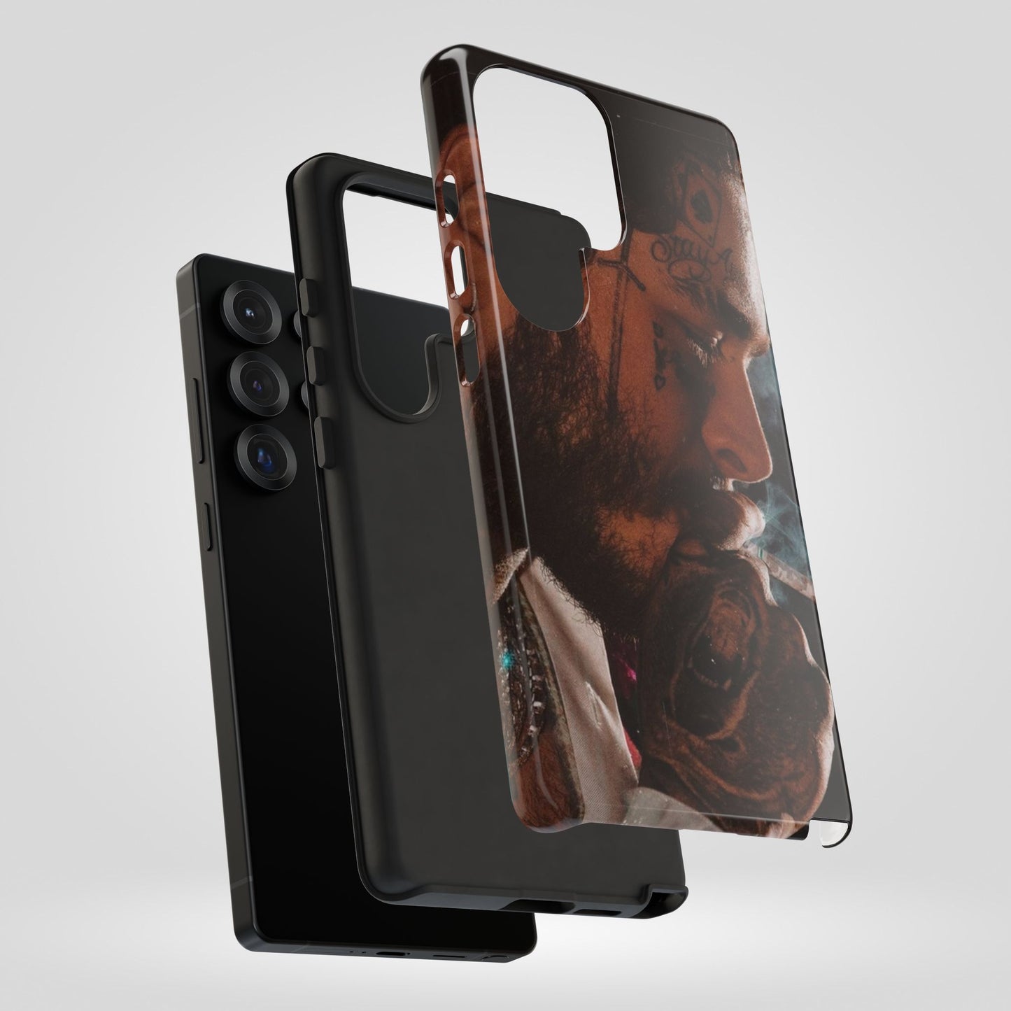 Post Malone Tough Cases for Fans - Artistic Phone Case with Smoky Vibe