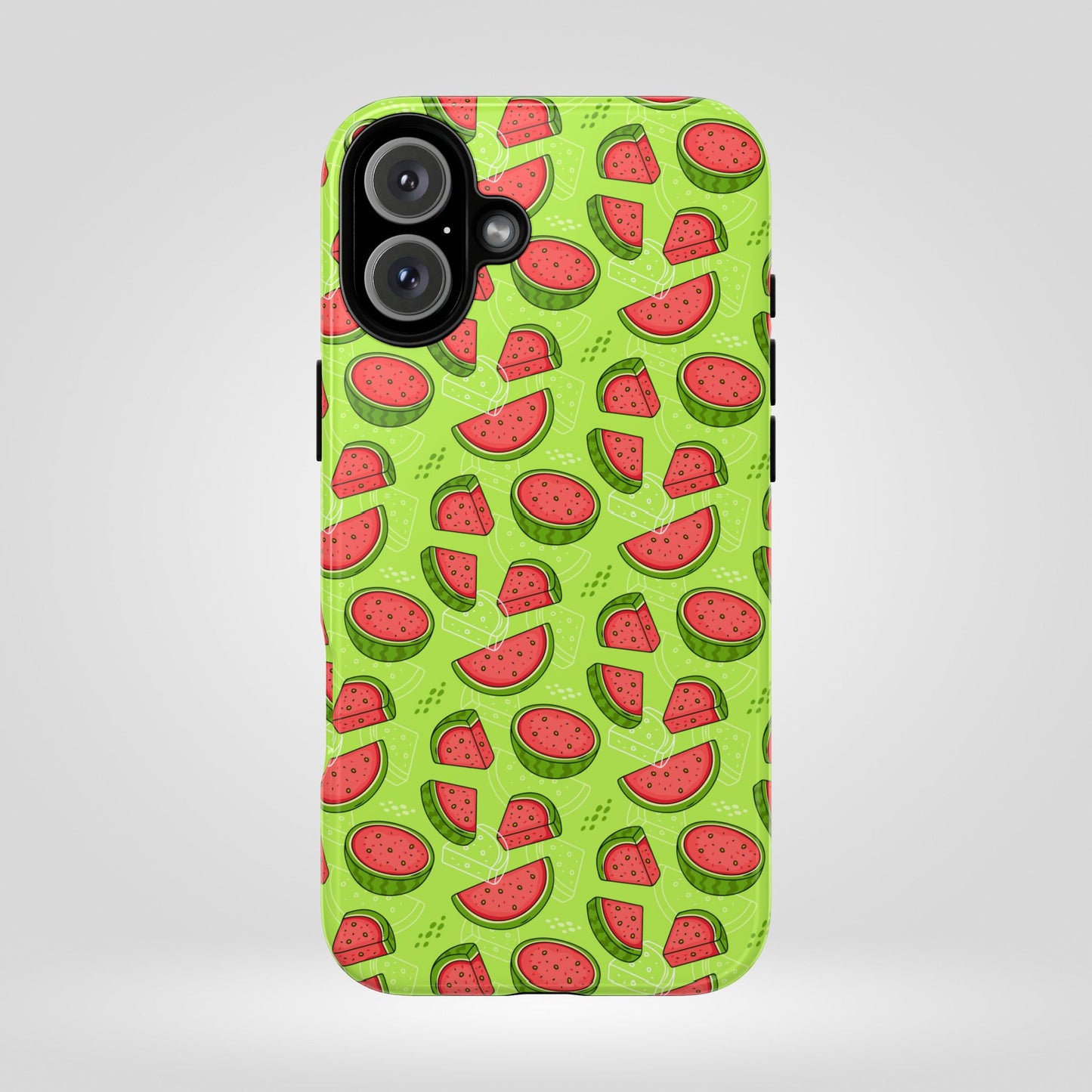 Watermelon Tough iPhone Case – Vibrant Fruit Phone Cover for Summer Vibes - Roe Creation