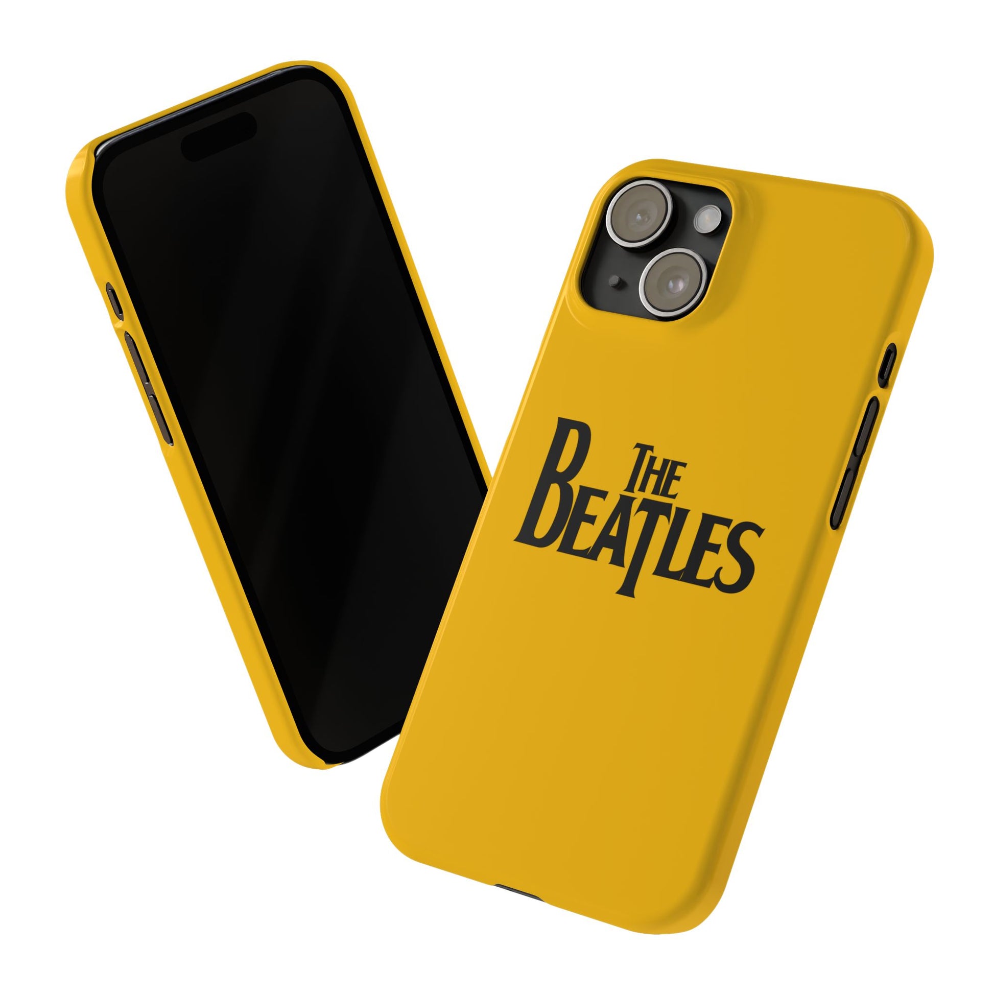The Beatles Basic Yellow Slim Phone Case - iPhone - Roe Creation