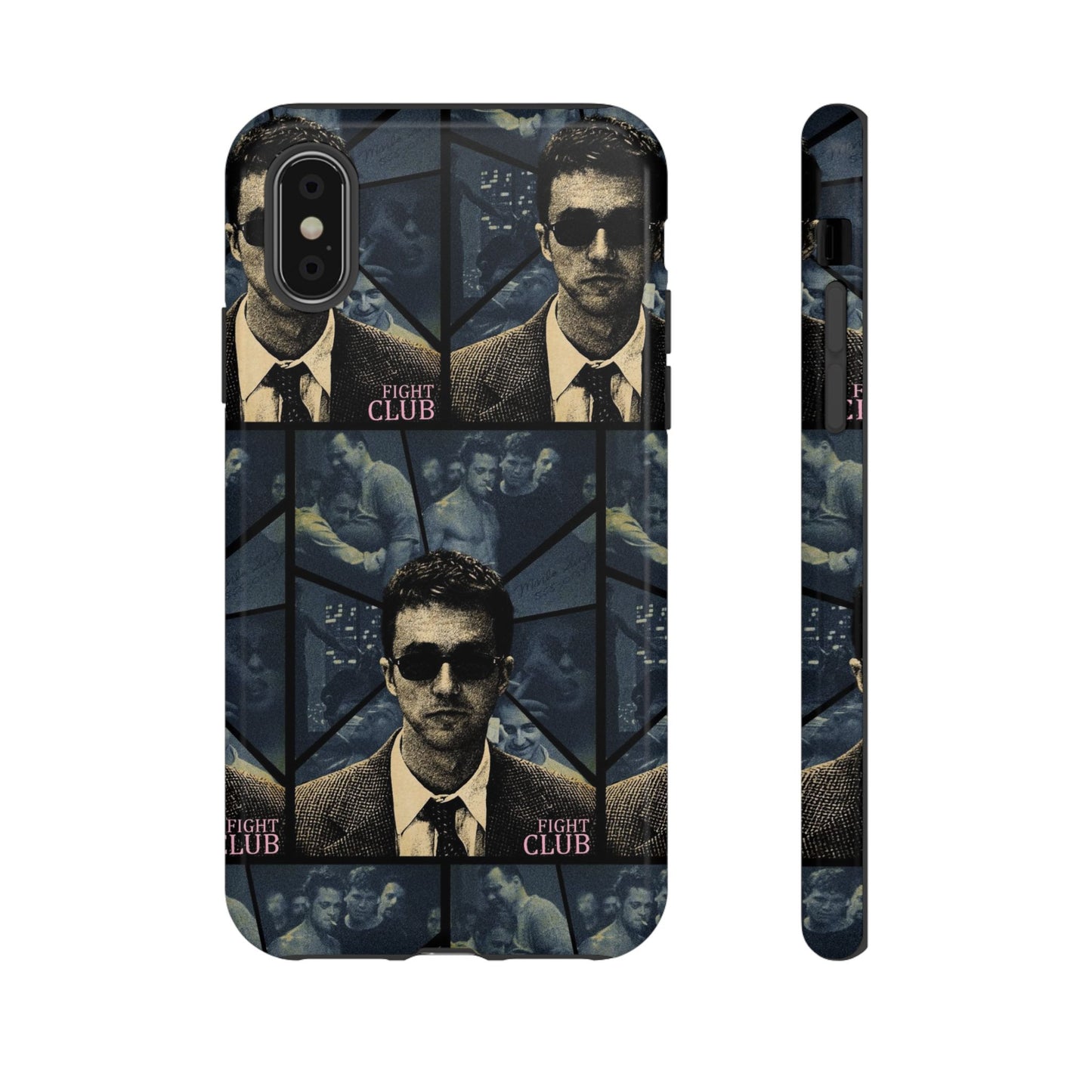 Fight Club Edward Norton Tough Phone Case - Edgy Design for Movie Fans