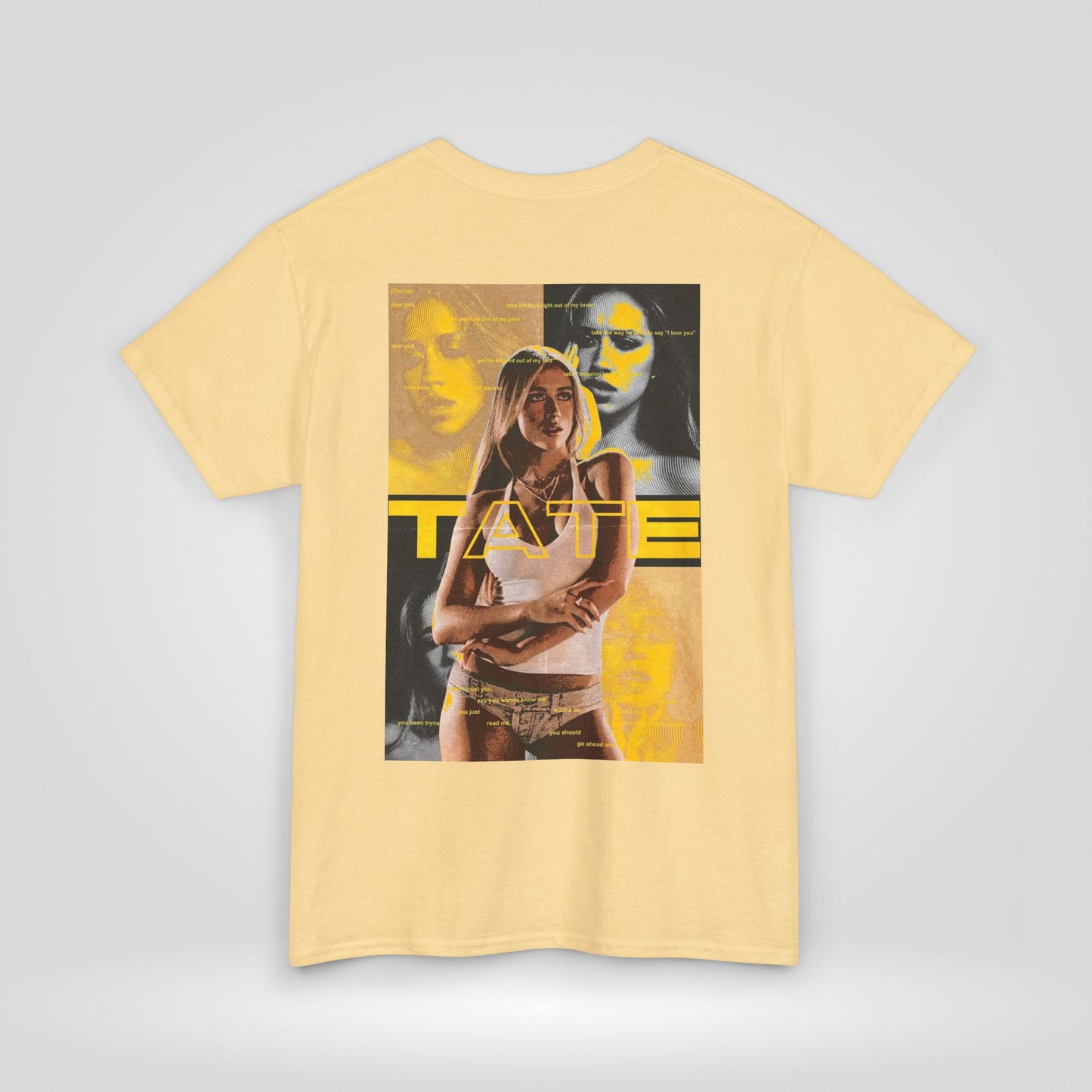 Tate McRae Unisex Heavy Cotton Tee - Bold Design for Trendsetters