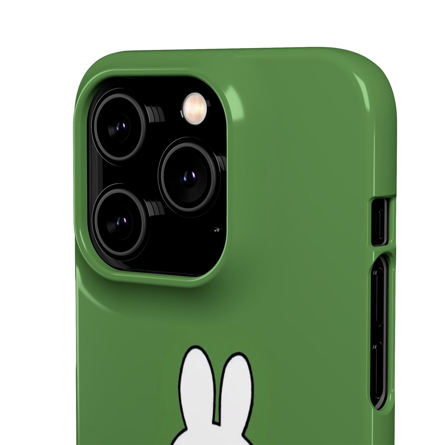 Miffy Phone Case, Snap Case, Green Miffy - iPhone, Samsung