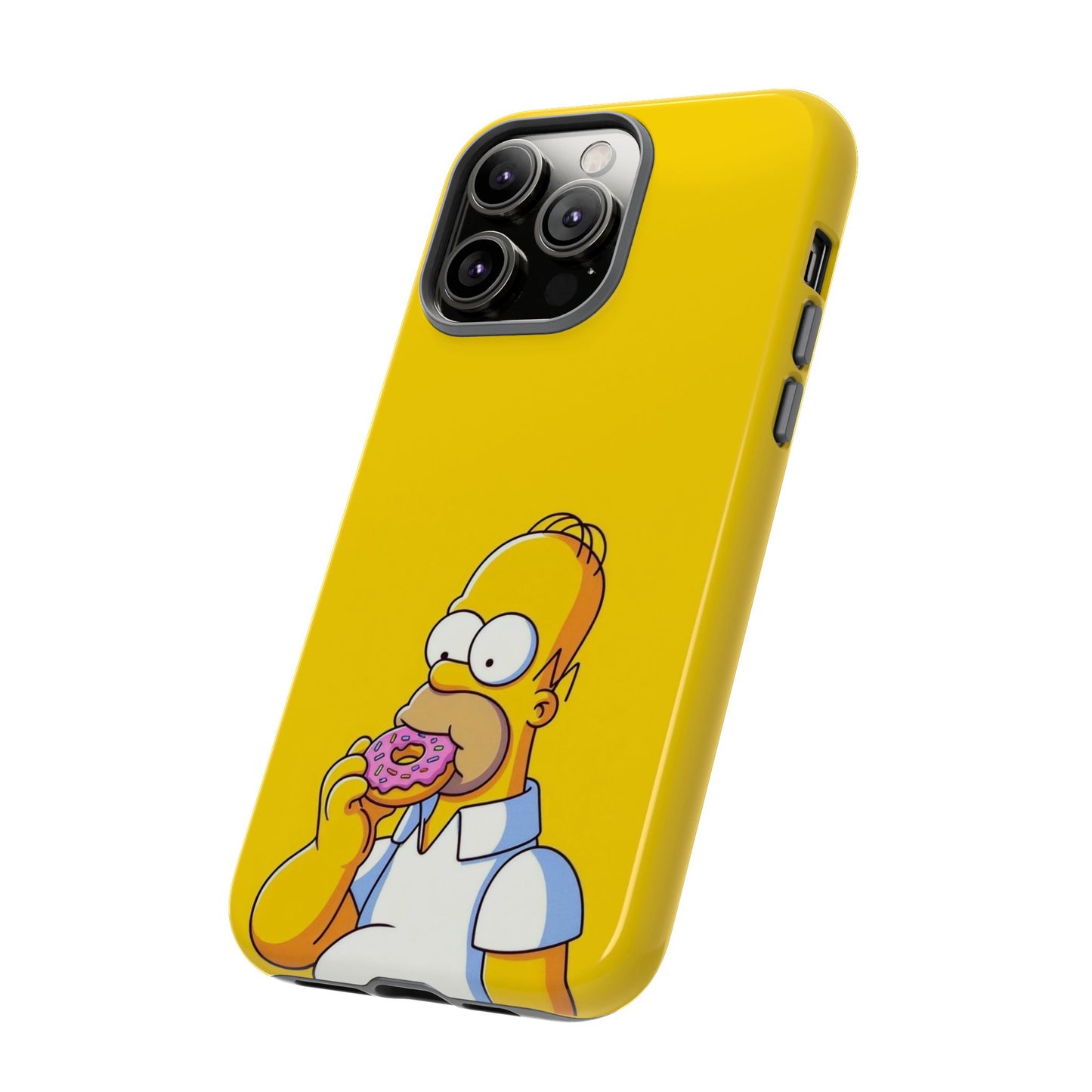 Homer Simpson Phone Case - iPhone, Samsung, Unique Protection for Fans, Cartoon Phone Cover, Gift for Simpsons Lovers, Durable Tough Case