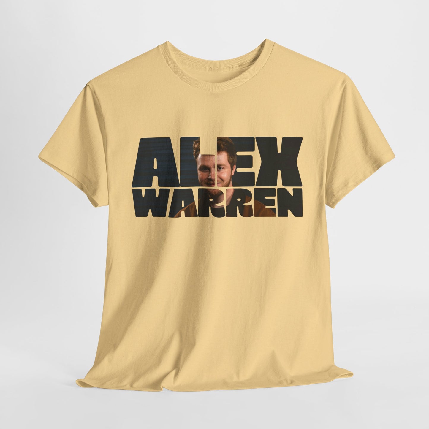 Alex Warren Unisex Heavy Cotton Tee - Casual Comfort Wear