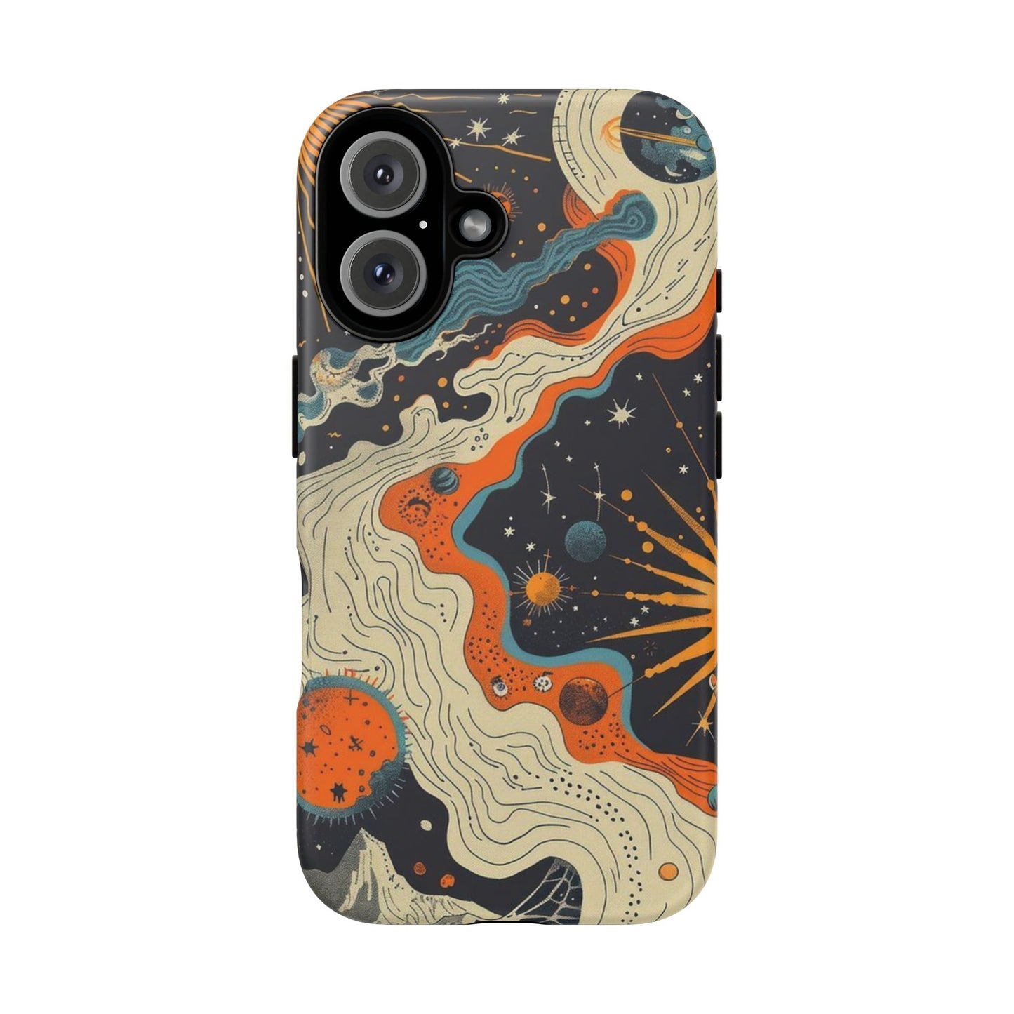 Vibrant Galaxy iPhone Case - Tough and Stylish for Cosmic Lovers - Roe Creation