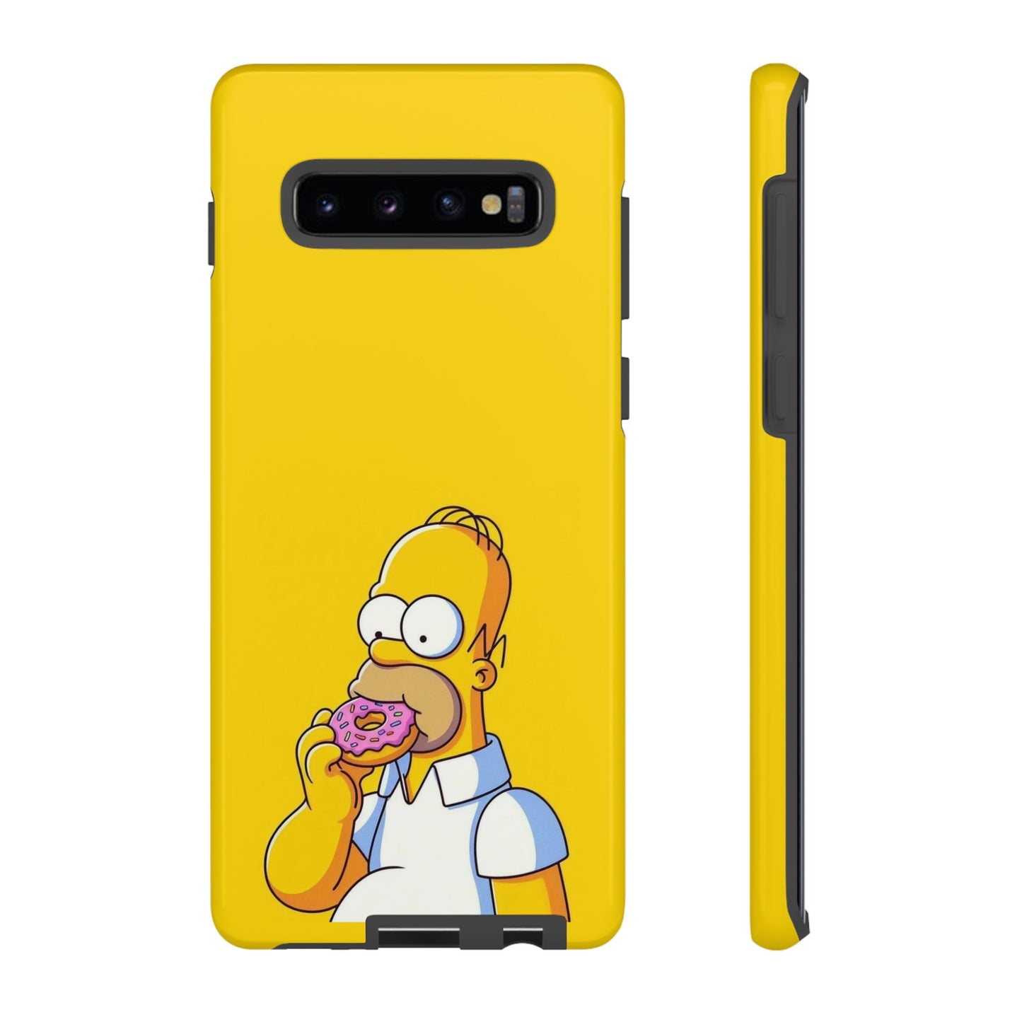 Homer Simpson Phone Case - iPhone, Samsung, Unique Protection for Fans, Cartoon Phone Cover, Gift for Simpsons Lovers, Durable Tough Case