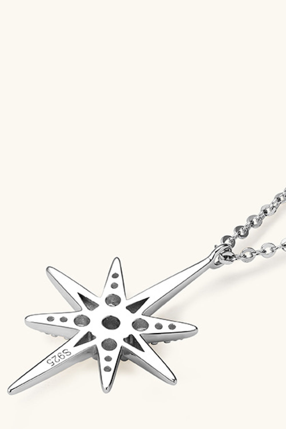 Moissanite 925 Sterling Silver Necklace - Roe Creation