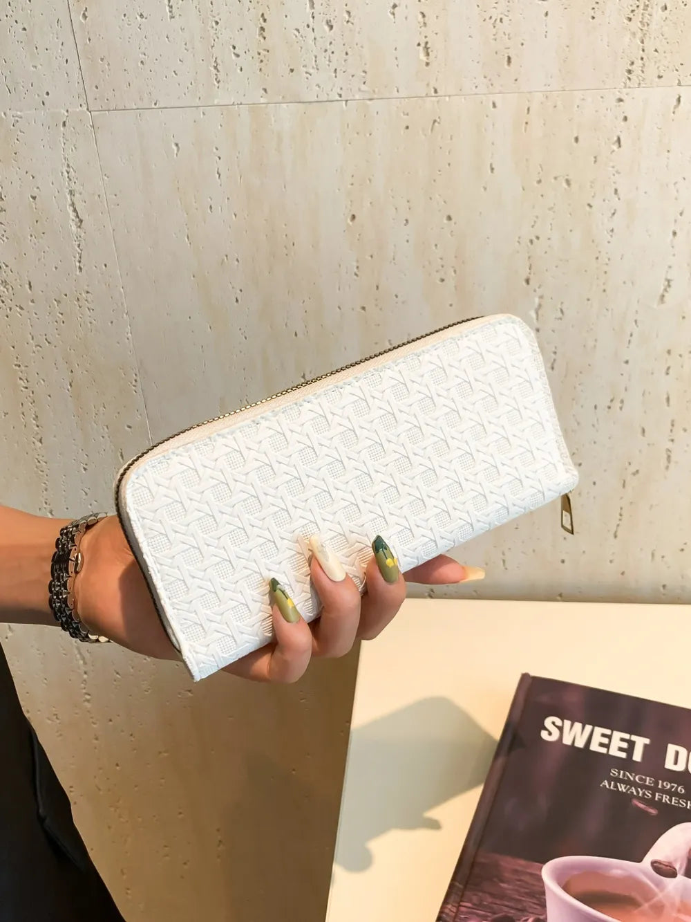 PU Leather Solid Color Wallet - Roe Creation