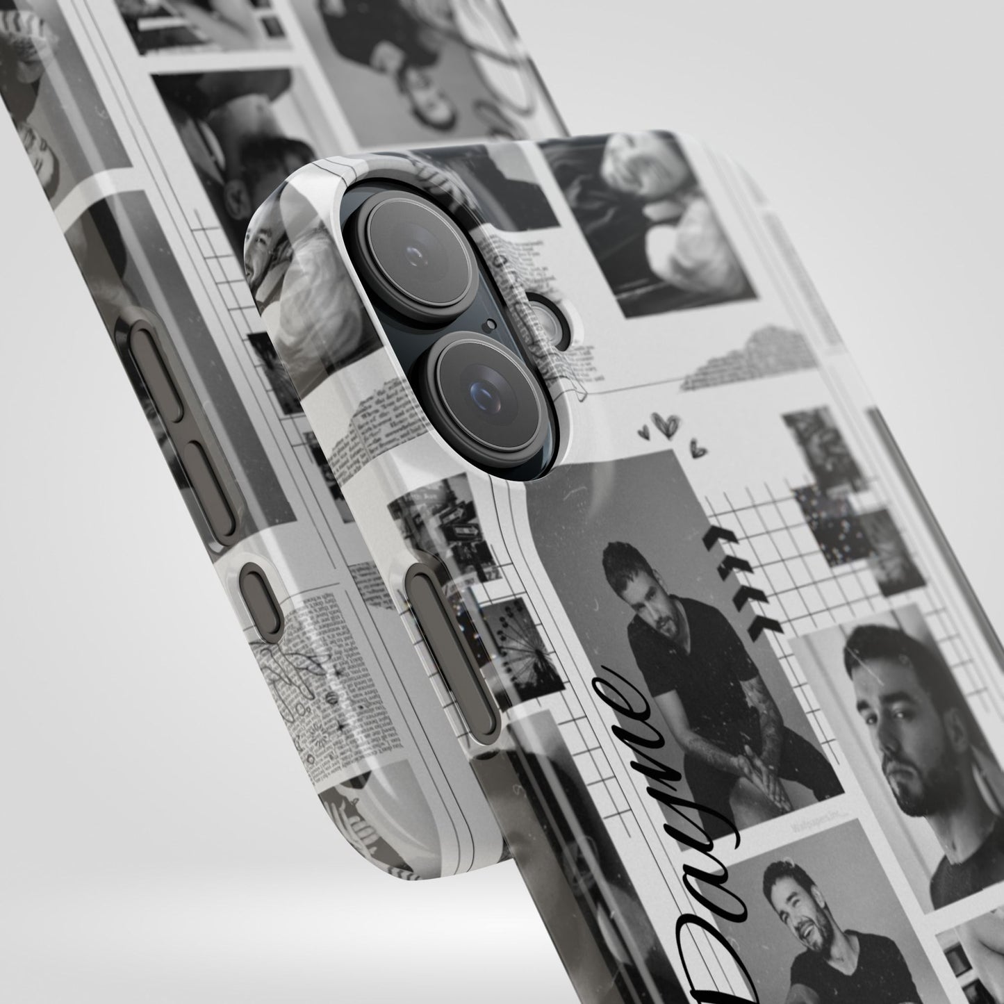 Liam Payne Slim Phone Case - Personalised Collage Design