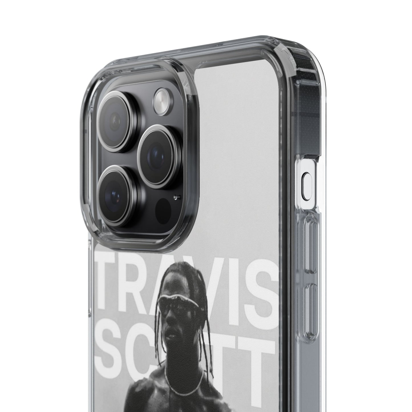 Travis Scott Clear Phone Case - Sleek Design for Music Lovers