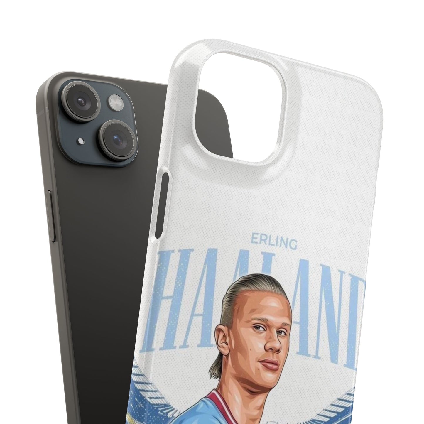 Erling Haaland Snap Case | Personalized Phone Case for Manchester City Fans