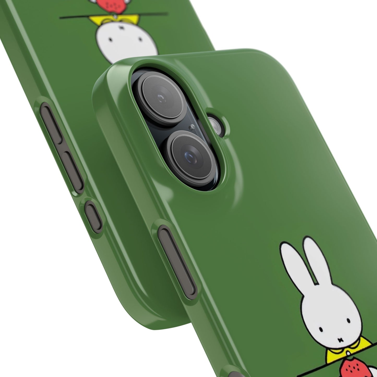 Miffy Phone Case, Snap Case, Green Miffy - iPhone, Samsung