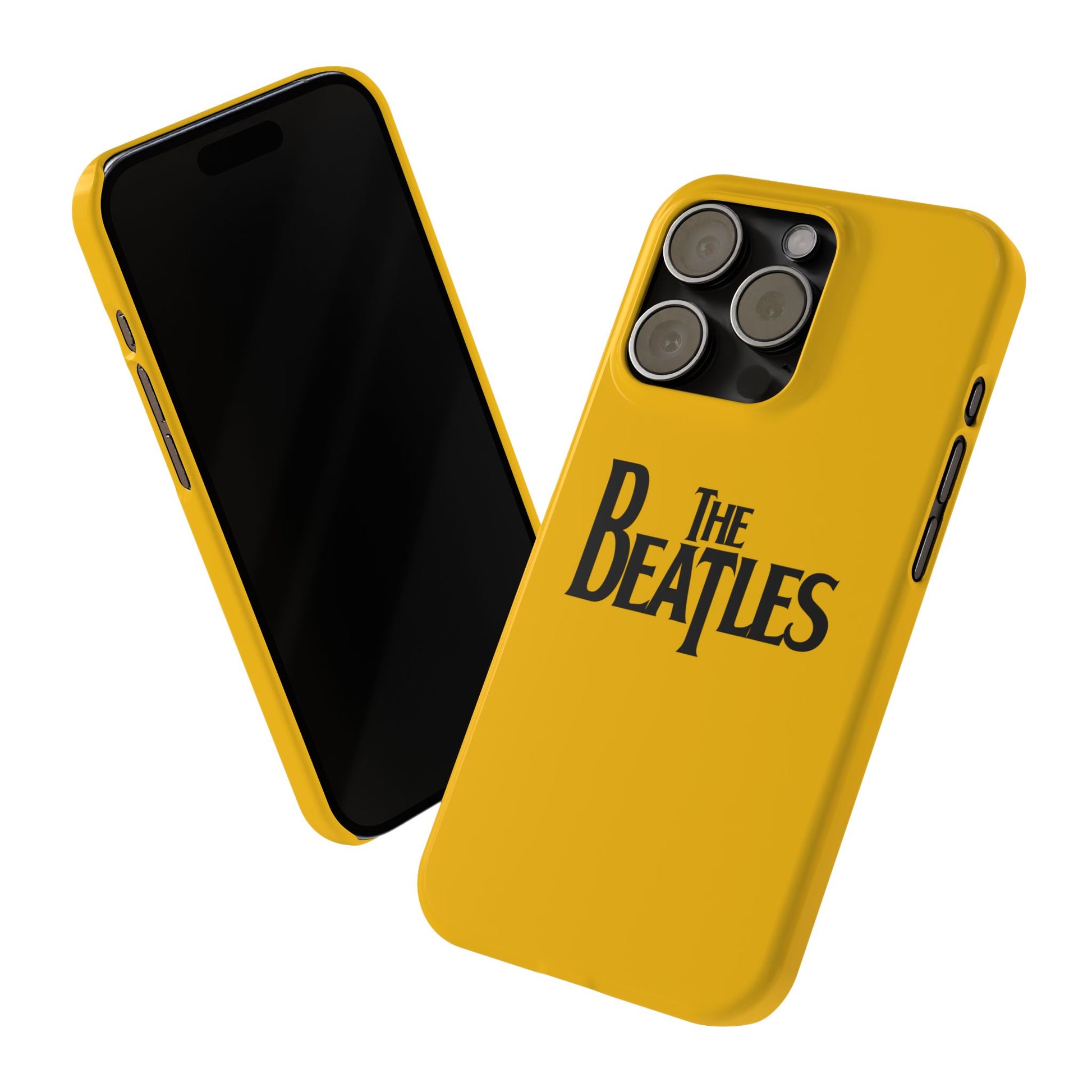 The Beatles Basic Yellow Slim Phone Case - iPhone - Roe Creation