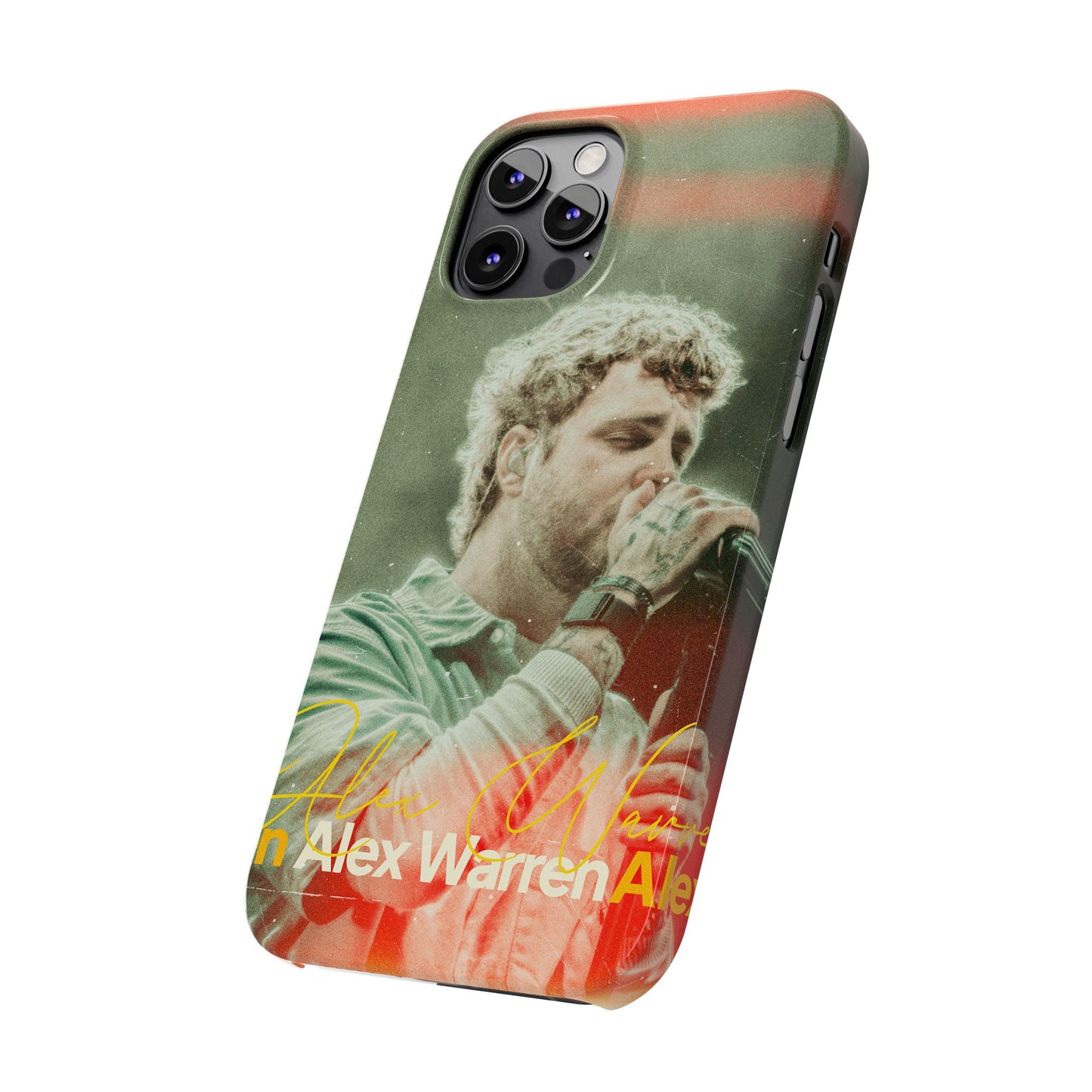 Alex Warren Slim Phone Cases for Lovers, Unique Smartphone Covers, Perfect for Gifting, Concert Enthusiasts