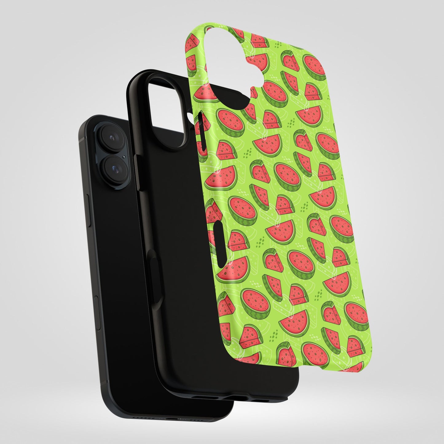 Watermelon Tough iPhone Case – Vibrant Fruit Phone Cover for Summer Vibes - Roe Creation