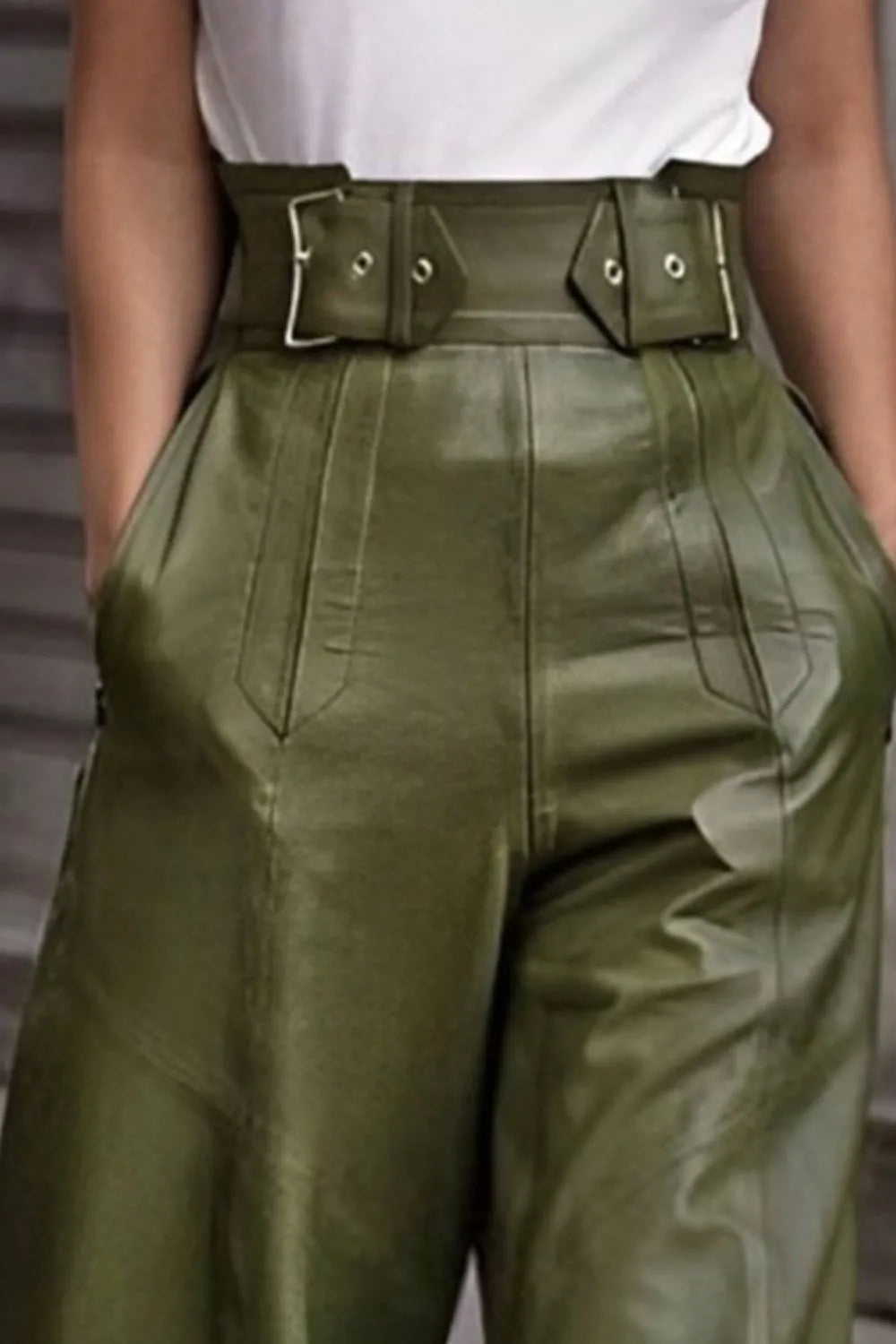 High Waist Wide Flare Pants - Roe Creation
