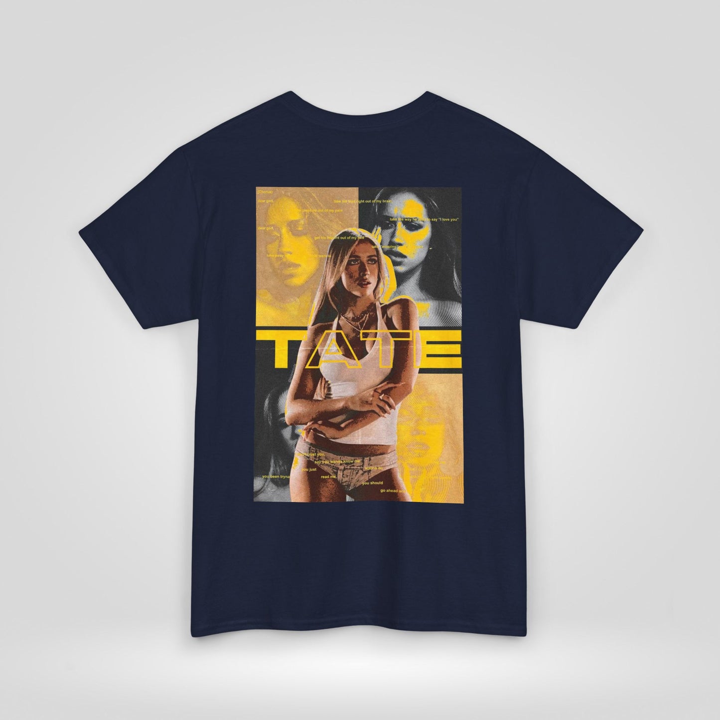 Tate McRae Unisex Heavy Cotton Tee - Bold Design for Trendsetters