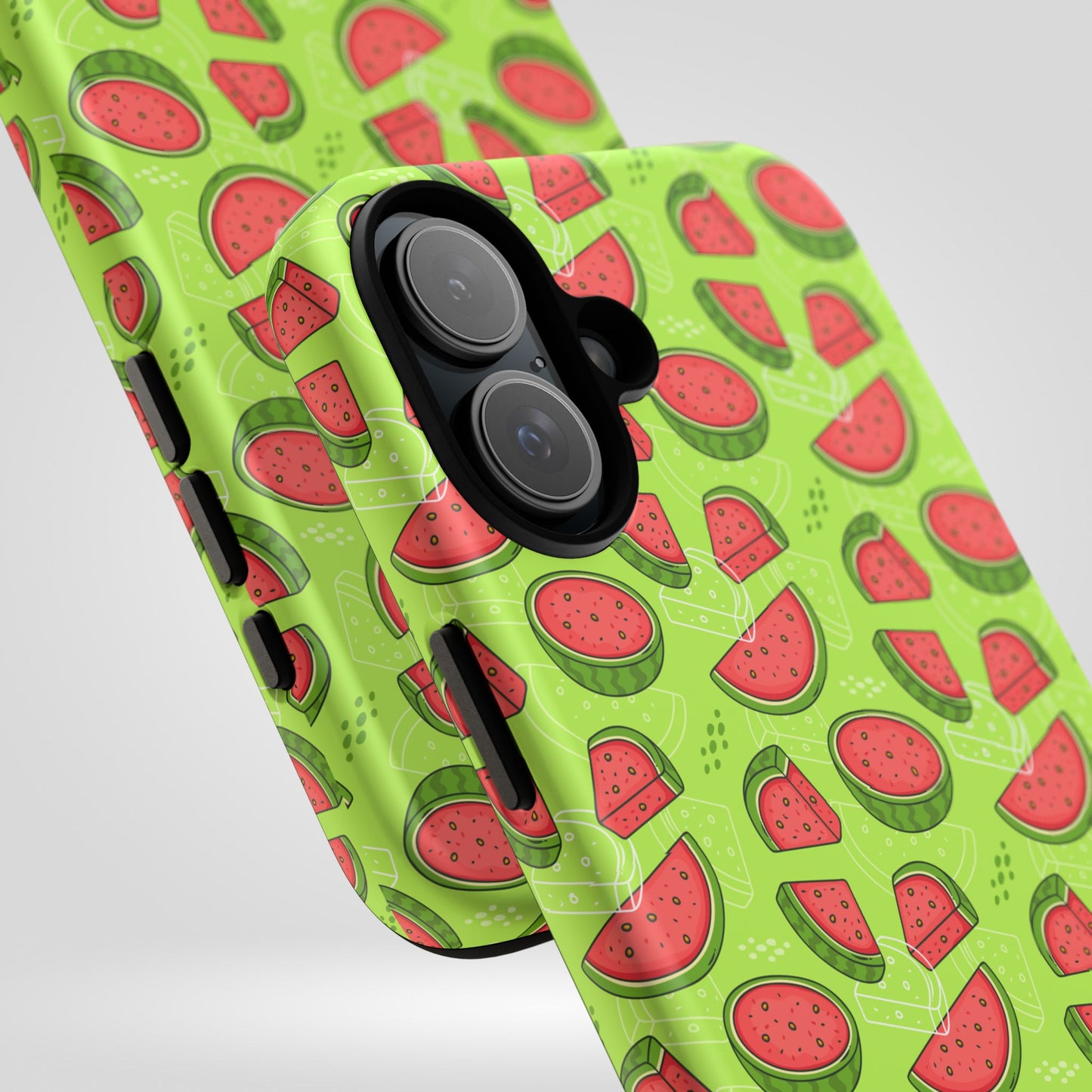 Watermelon Tough iPhone Case – Vibrant Fruit Phone Cover for Summer Vibes - Roe Creation