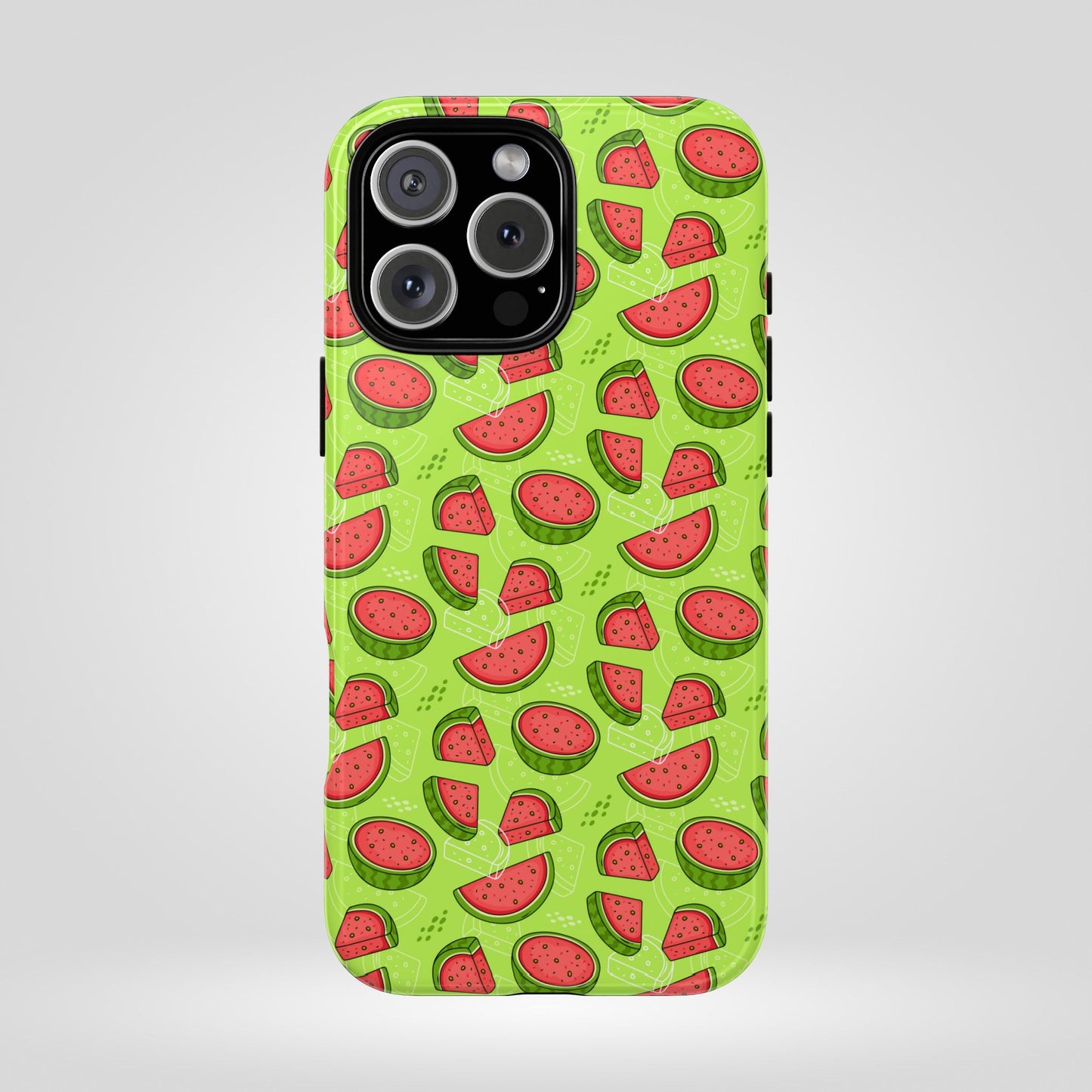 Watermelon Tough iPhone Case – Vibrant Fruit Phone Cover for Summer Vibes - Roe Creation