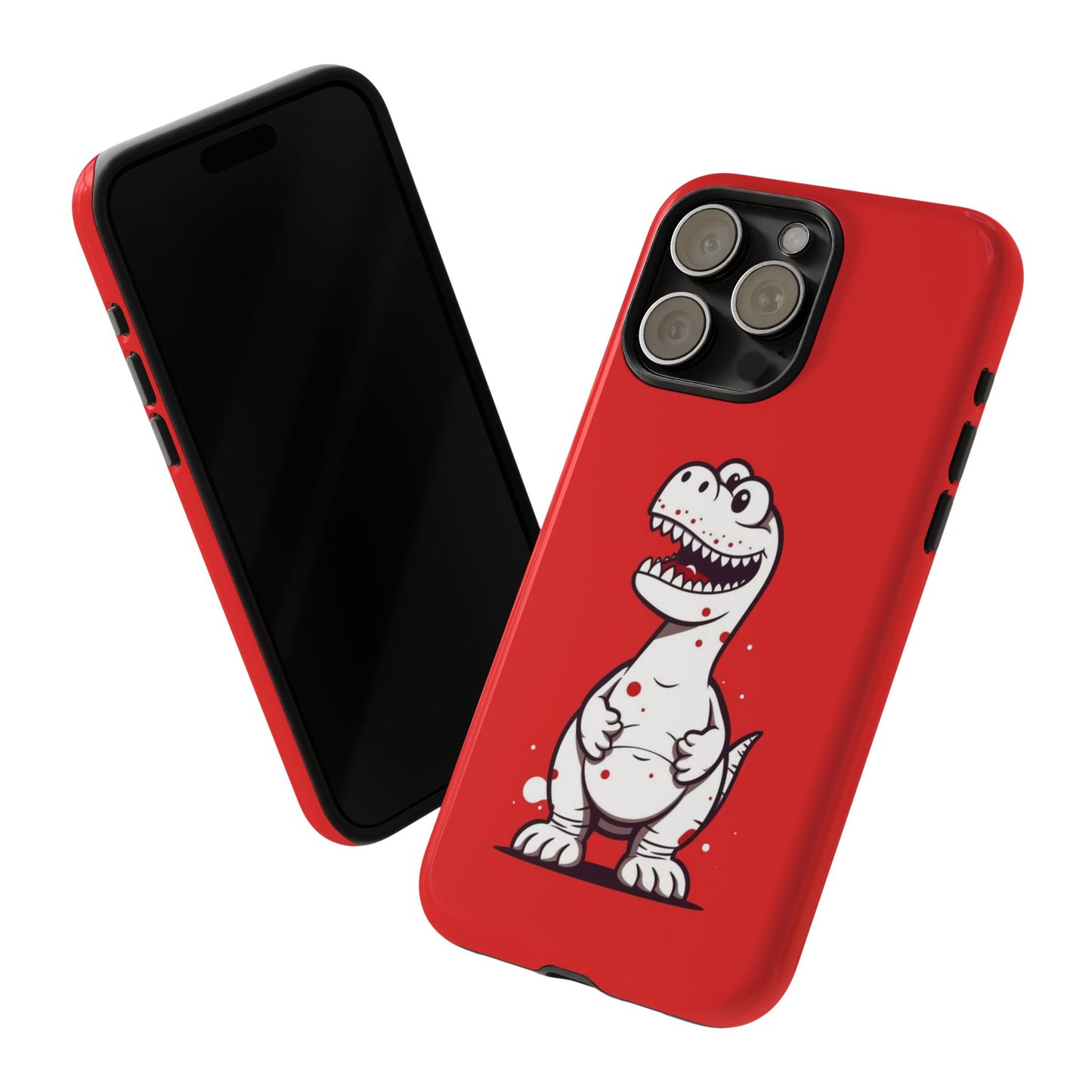 Funny Dinosaur Phone Case - Tough Cases for Kids & Dino Lovers