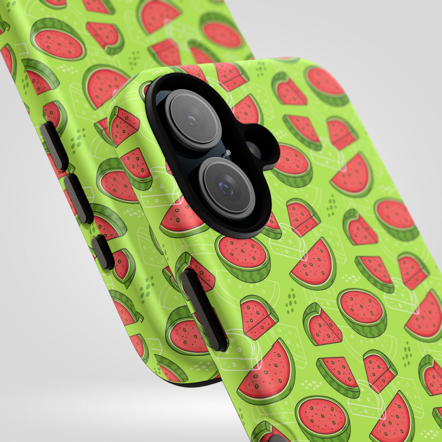 Watermelon Tough iPhone Case – Vibrant Fruit Phone Cover for Summer Vibes - Roe Creation