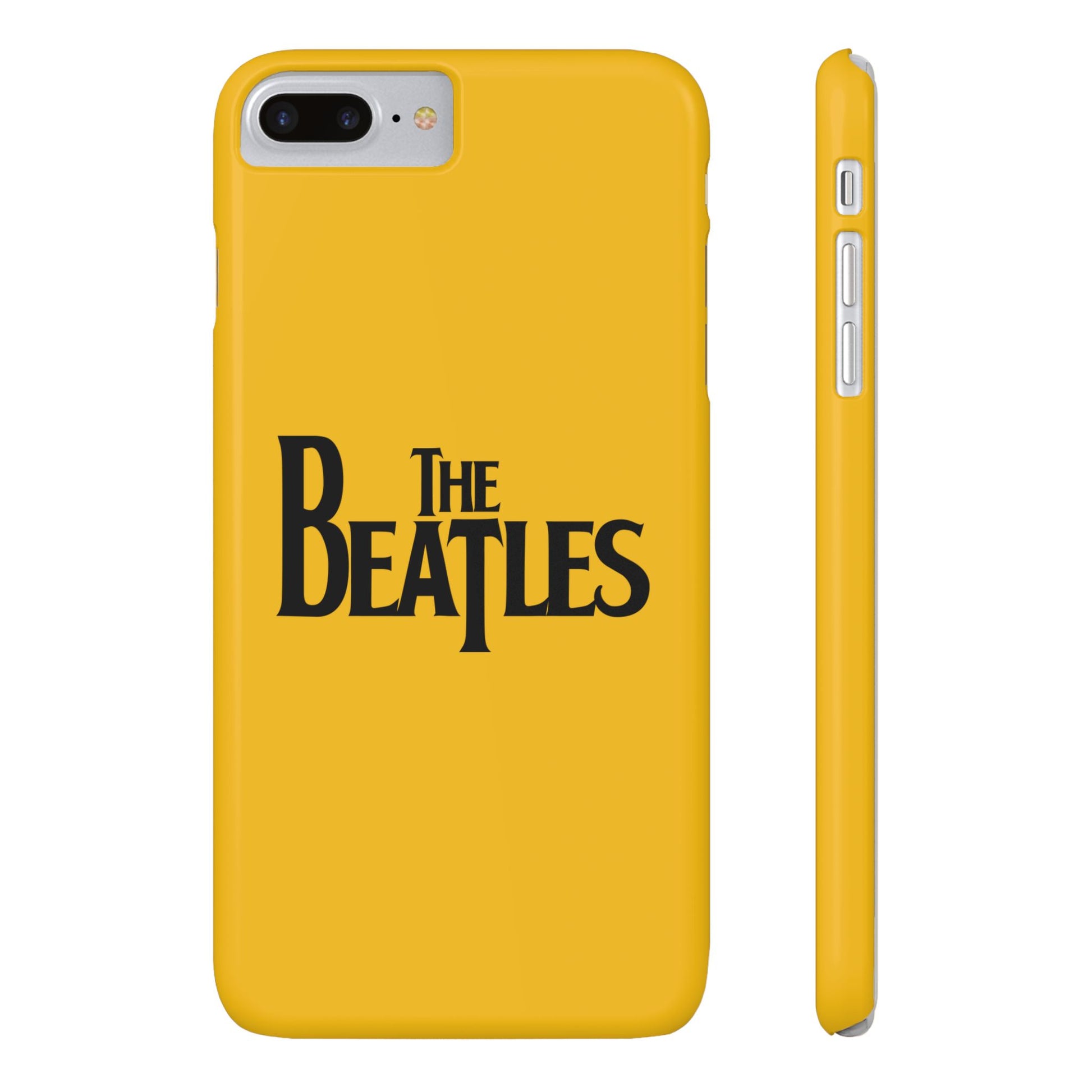 The Beatles Basic Yellow Slim Phone Case - iPhone - Roe Creation