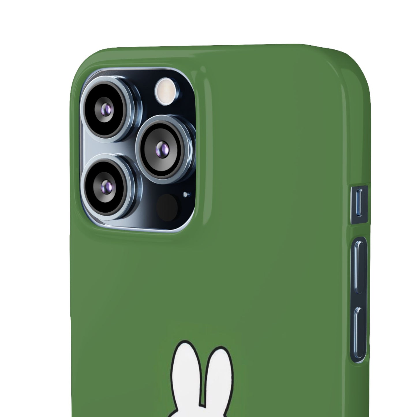 Miffy Phone Case, Snap Case, Green Miffy - iPhone, Samsung