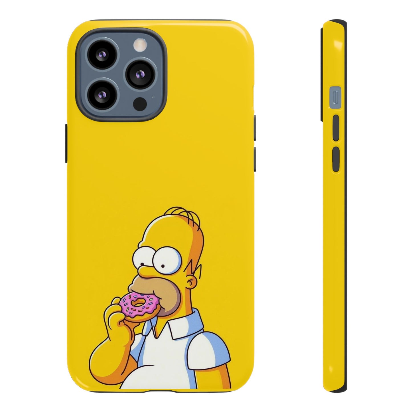 Homer Simpson Phone Case - iPhone, Samsung, Unique Protection for Fans, Cartoon Phone Cover, Gift for Simpsons Lovers, Durable Tough Case