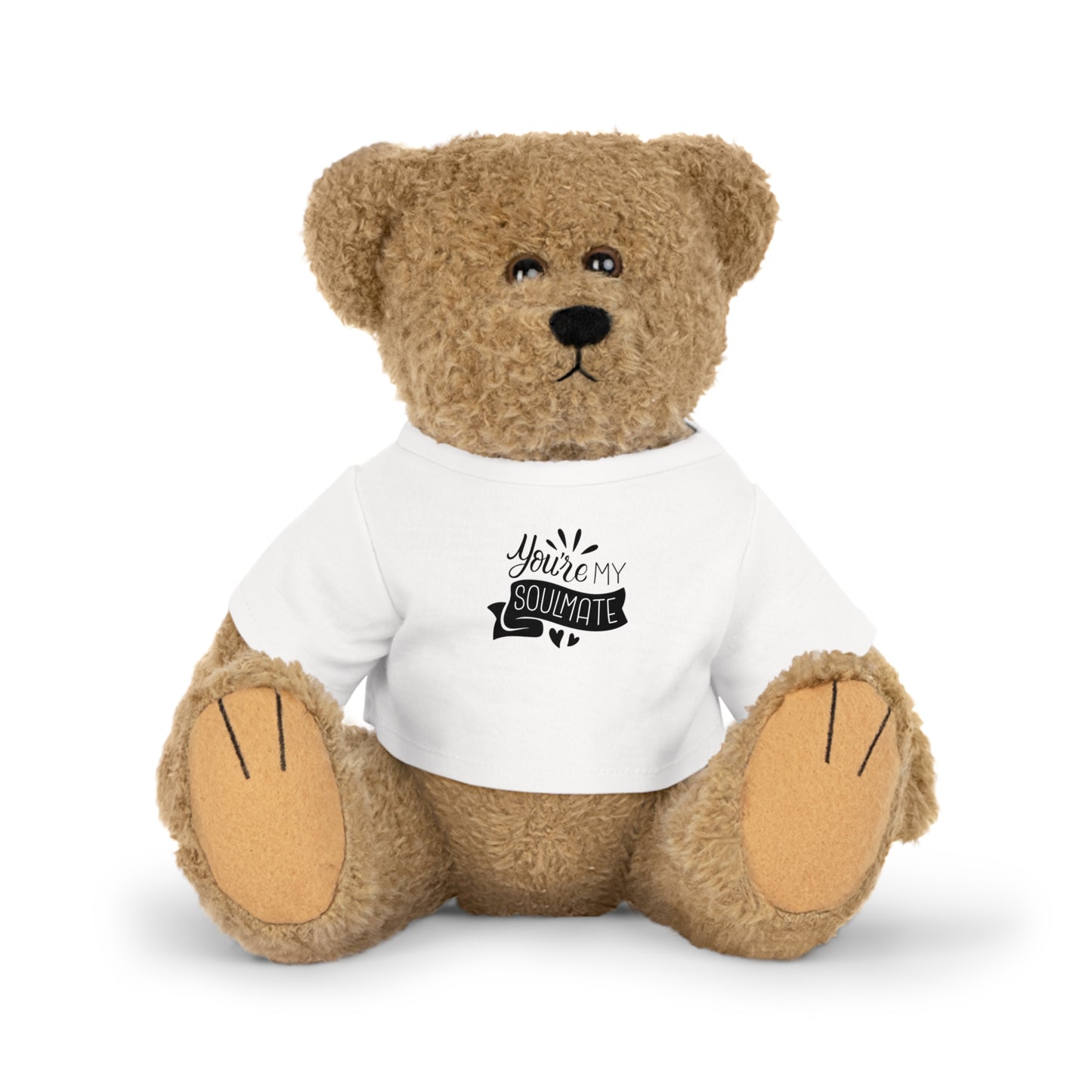 You Are My Soulmate Plush Toy with Cute T-Shirt | Perfect Gift for Romantic Occasions