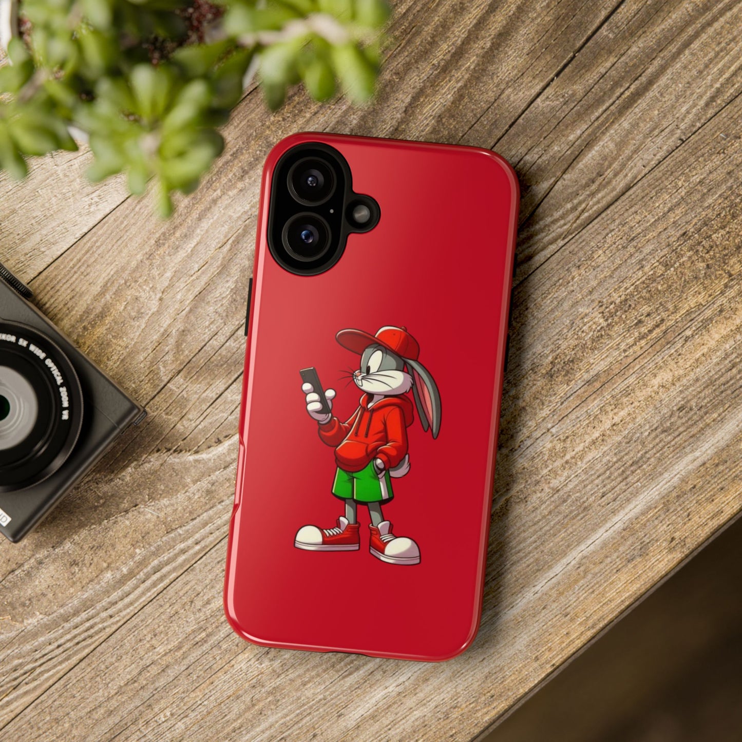 Bugs Bunny Cartoon Character Phone Case - Tough Cases Featuring Stylish Rabbit Design