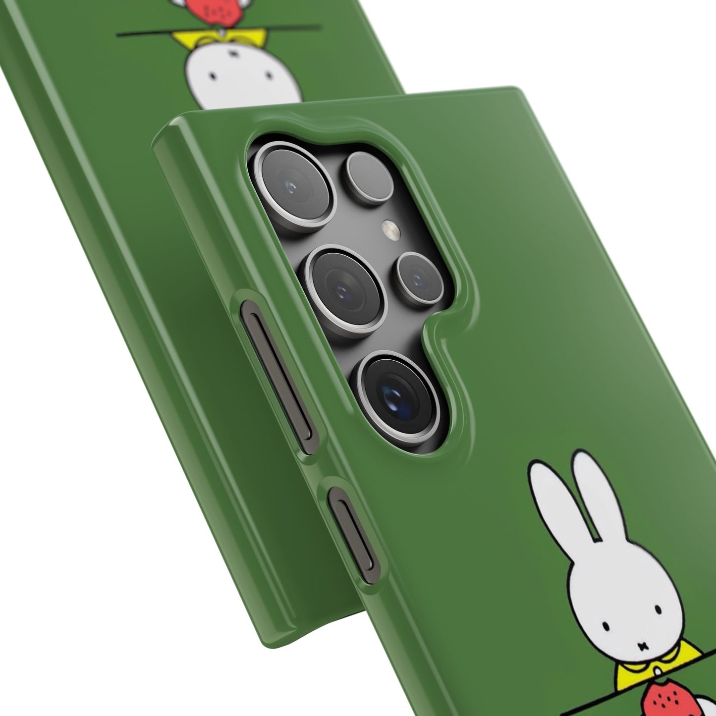 Miffy Phone Case, Snap Case, Green Miffy - iPhone, Samsung