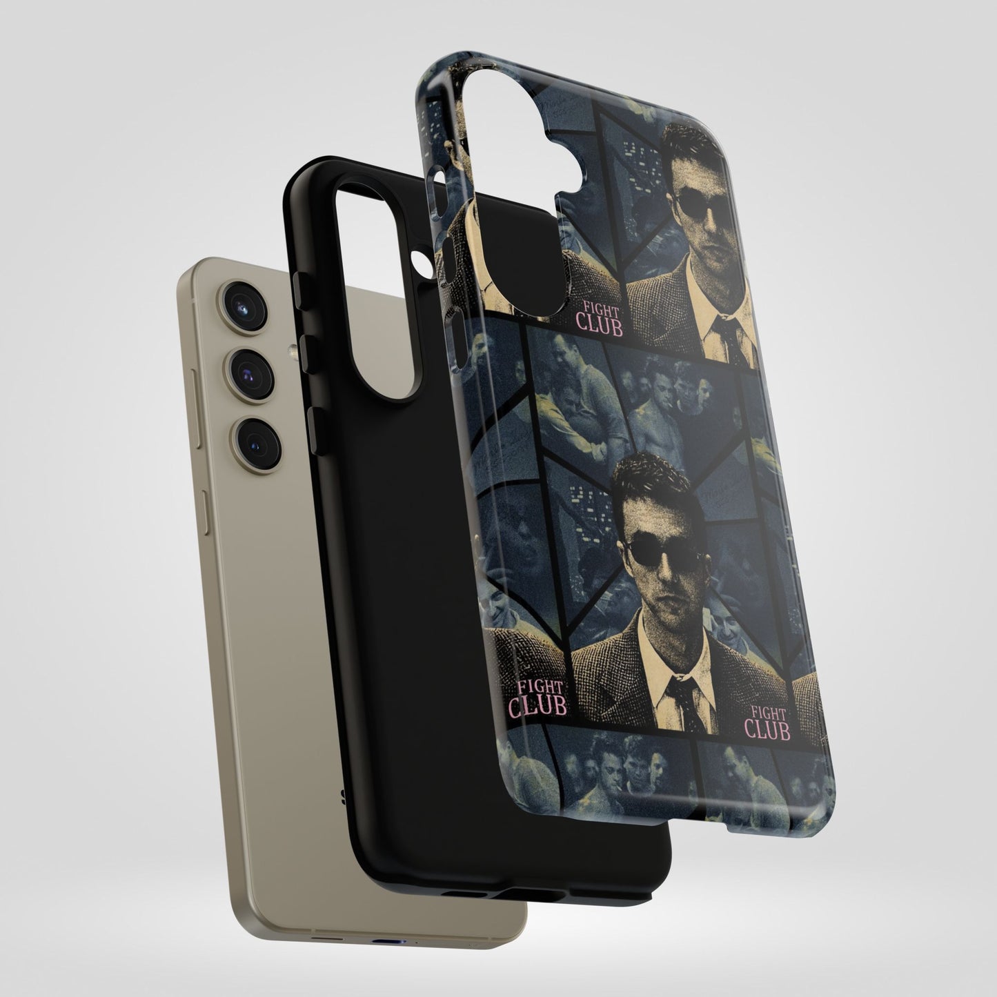 Fight Club Edward Norton Tough Phone Case - Edgy Design for Movie Fans