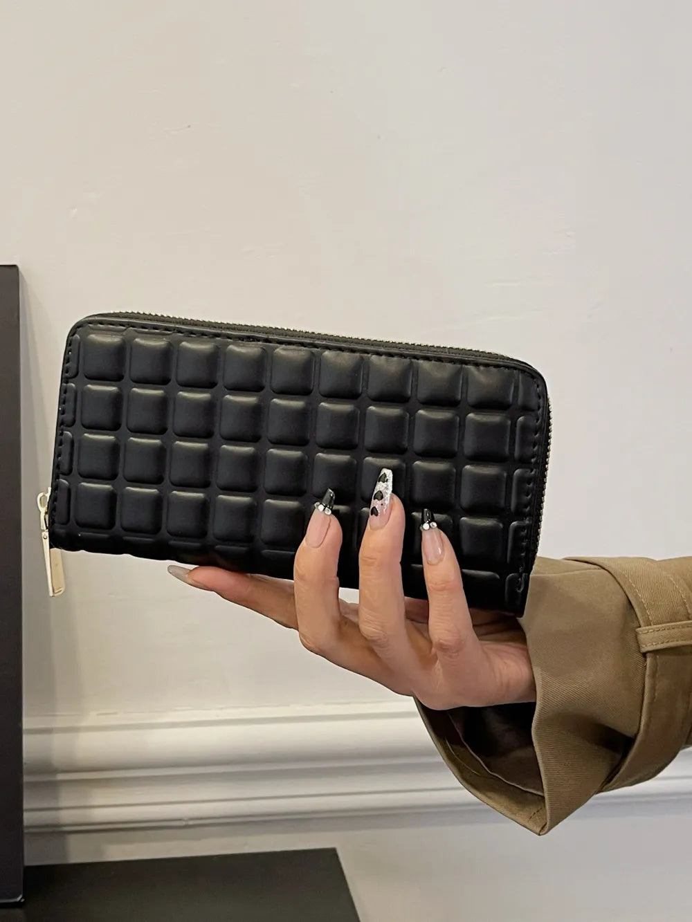 PU Leather Solid Color Wallet - Roe Creation