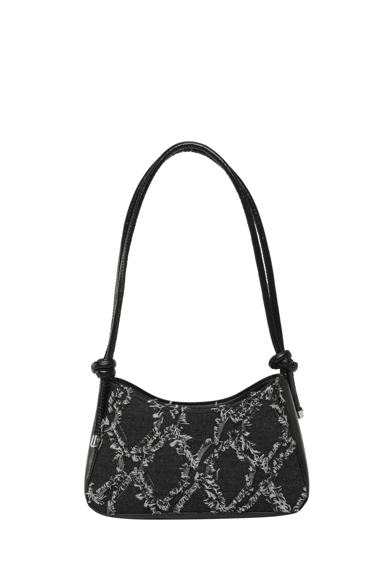 Raw Hem Shoulder Bag - Roe Creation
