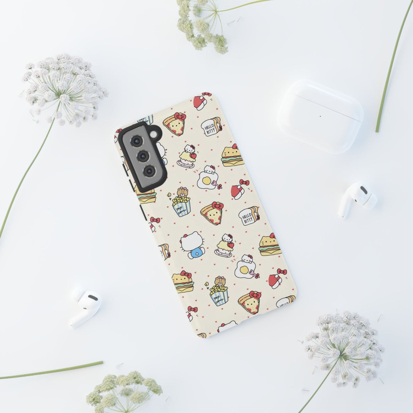 Cute Hello Kitty Tough Phone Case - Durable & Stylish Protection