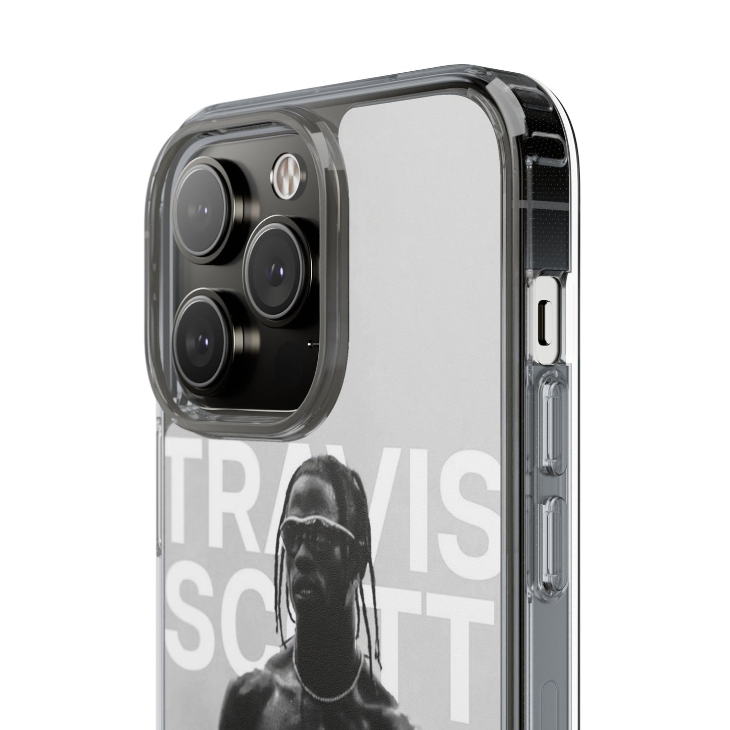 Travis Scott Clear Phone Case - Sleek Design for Music Lovers