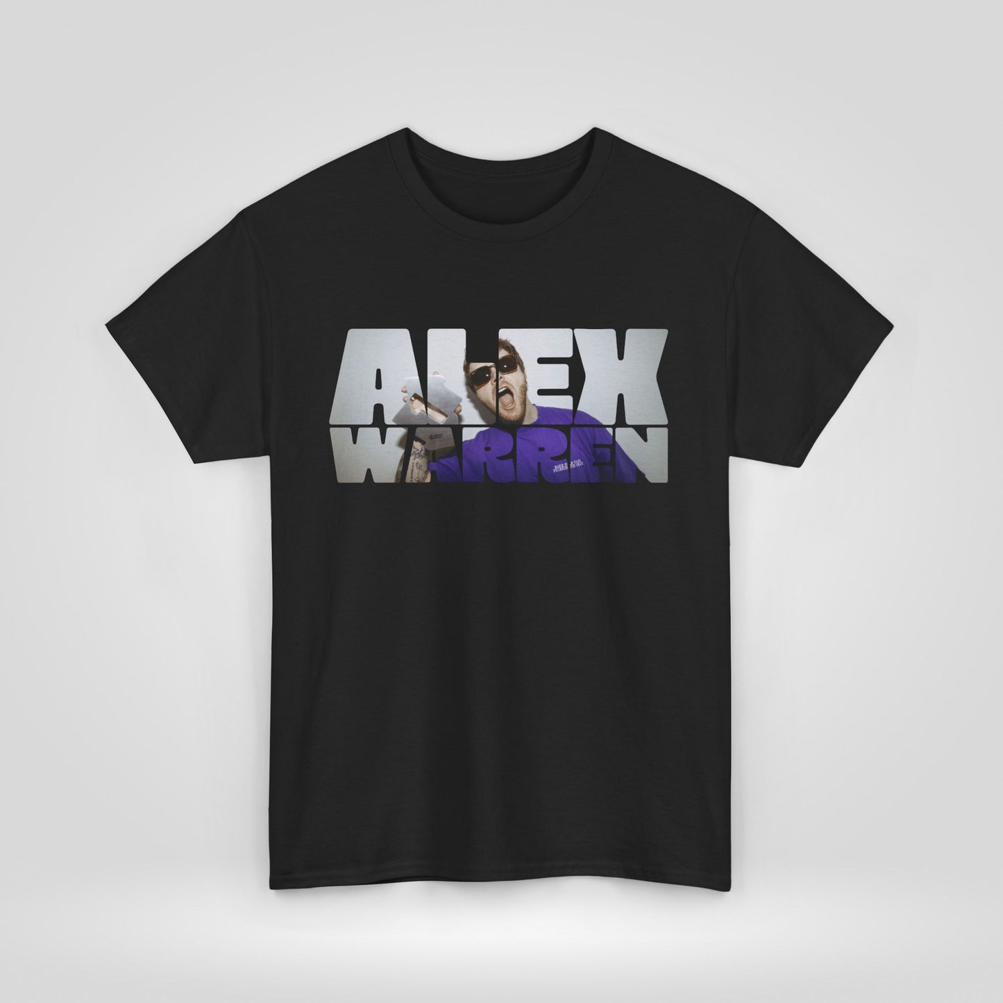 Alex Warren Unisex Heavy Cotton Tee - Casual Graphic Tee for Fans