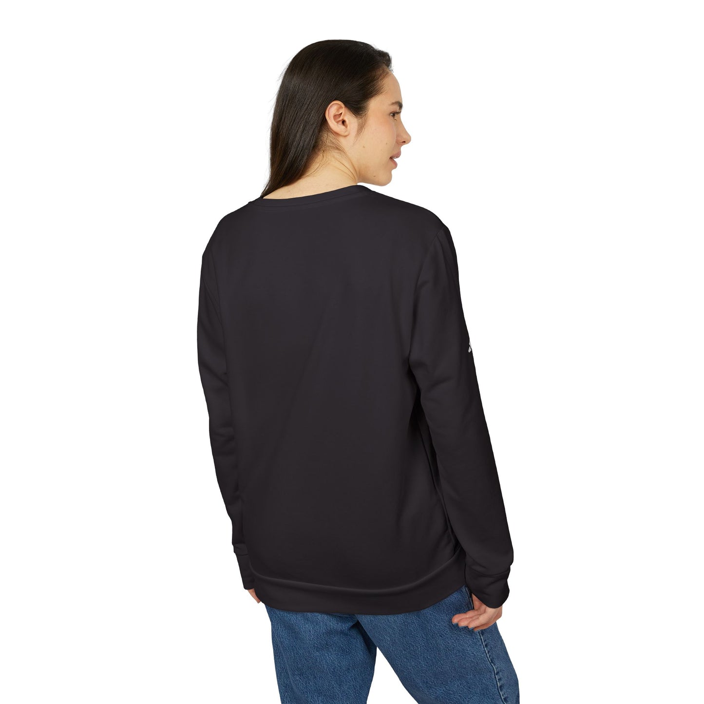 Original Adidas Crewneck Sweatshirt - Unisex Fleece Top, Casual Wear, Streetwear Style, Vintage Holiday Gift, Cozy.