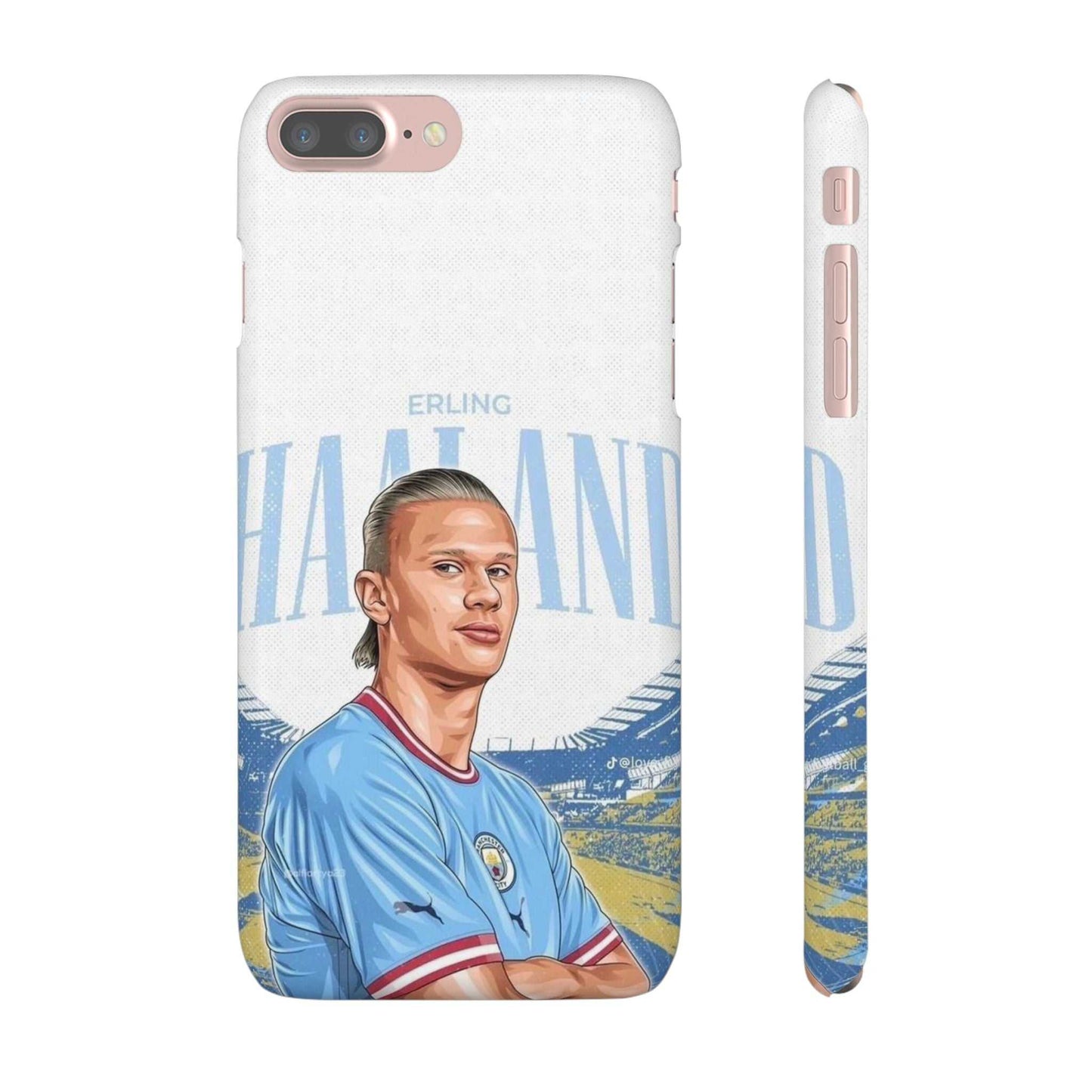 Erling Haaland Snap Case | Personalized Phone Case for Manchester City Fans.