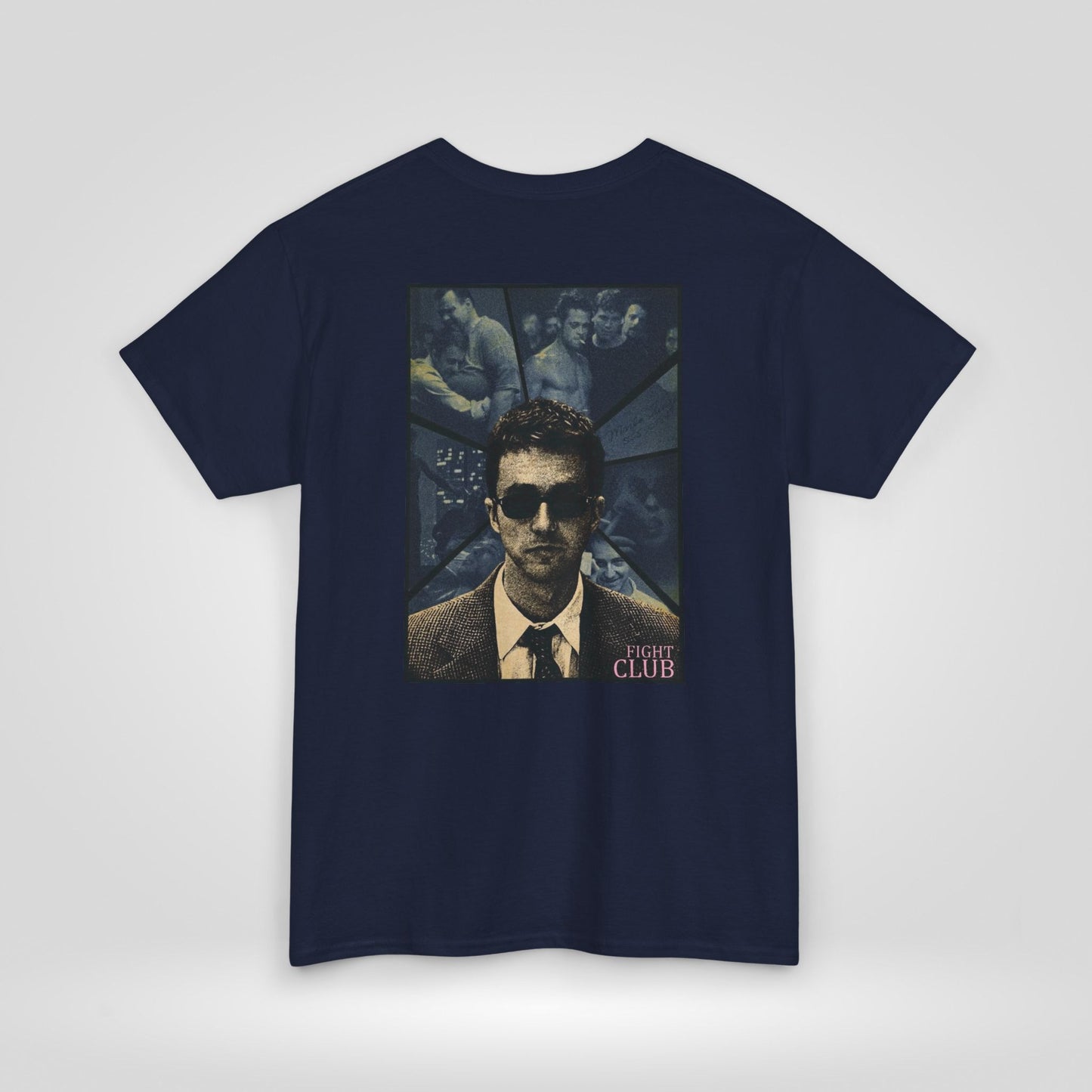 Fight Club Edward Norton Unisex Heavy Cotton Tee - Retro Movie Graphic Shirt - Roe Creation
