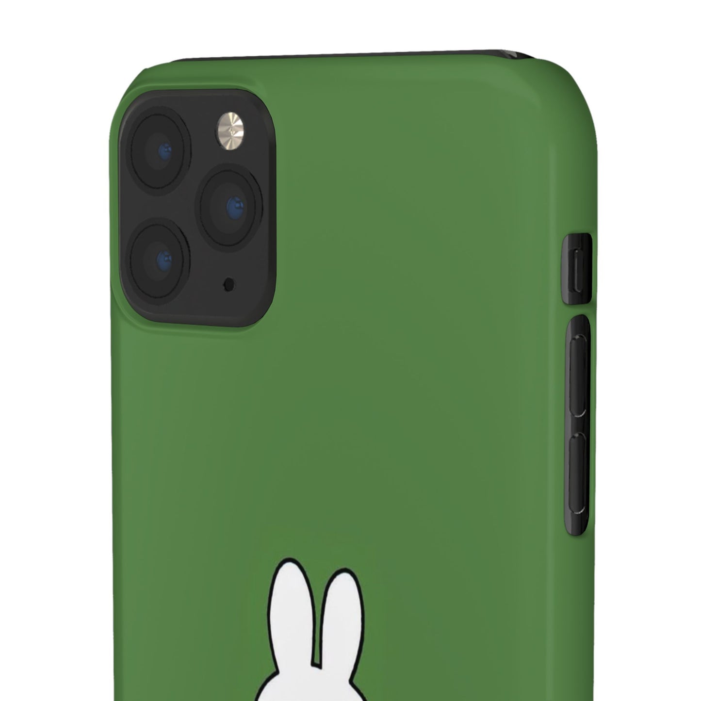 Miffy Phone Case, Snap Case, Green Miffy - iPhone, Samsung