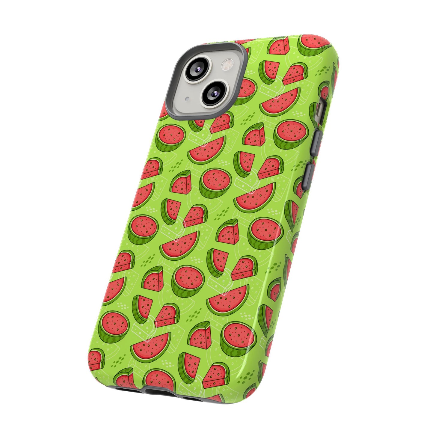 Watermelon Tough iPhone Case – Vibrant Fruit Phone Cover for Summer Vibes - Roe Creation
