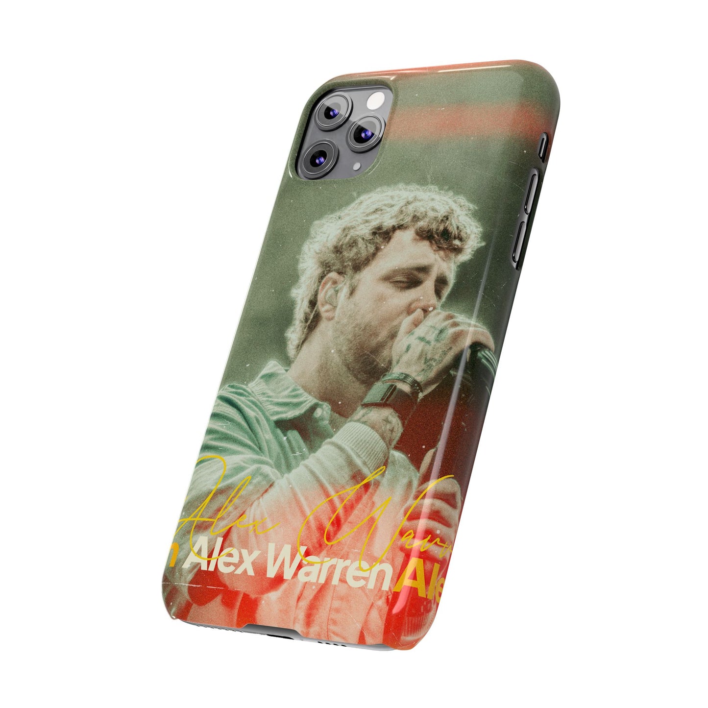 Alex Warren Slim Phone Cases for Lovers, Unique Smartphone Covers, Perfect for Gifting, Concert Enthusiasts